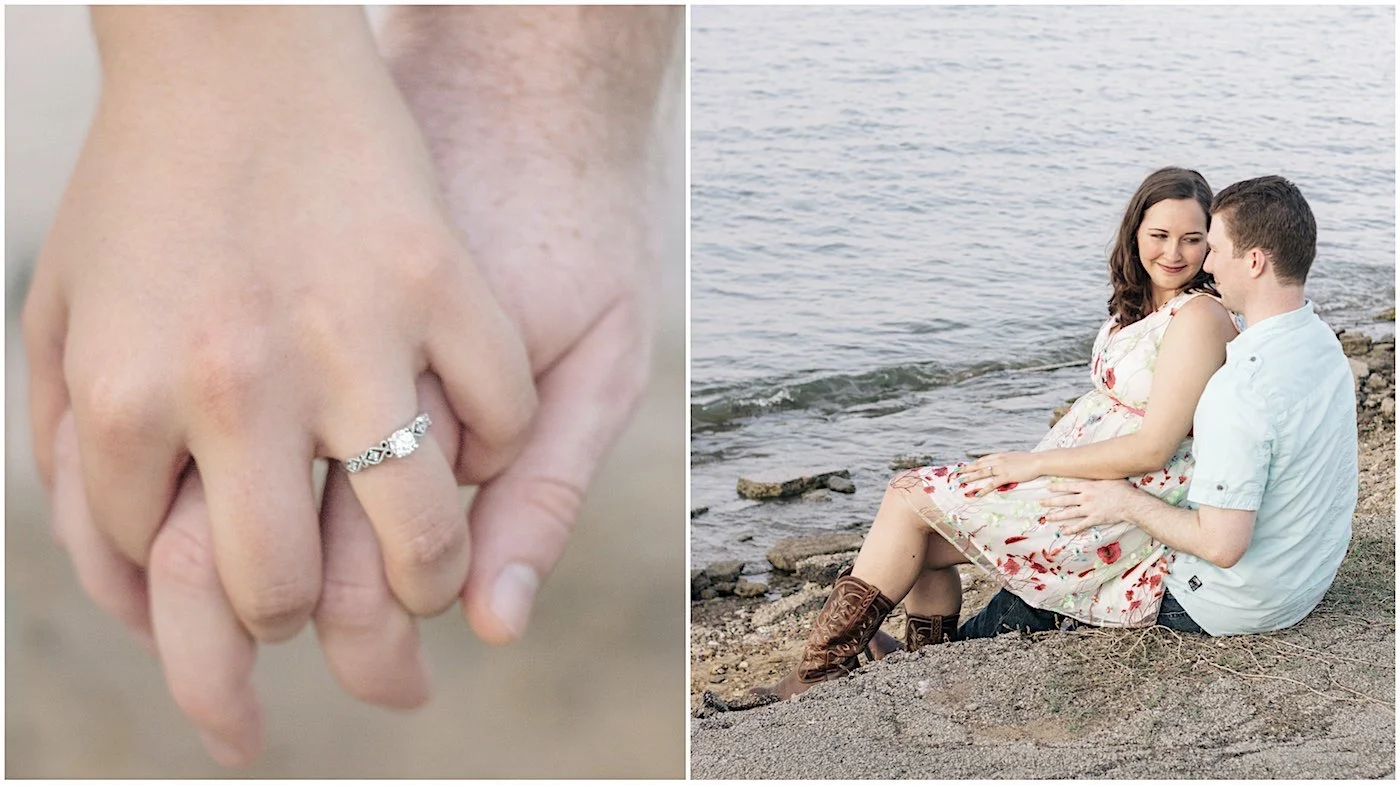 Jonathan and Marissa's Fall Engagement Session - Denton, TX Photography