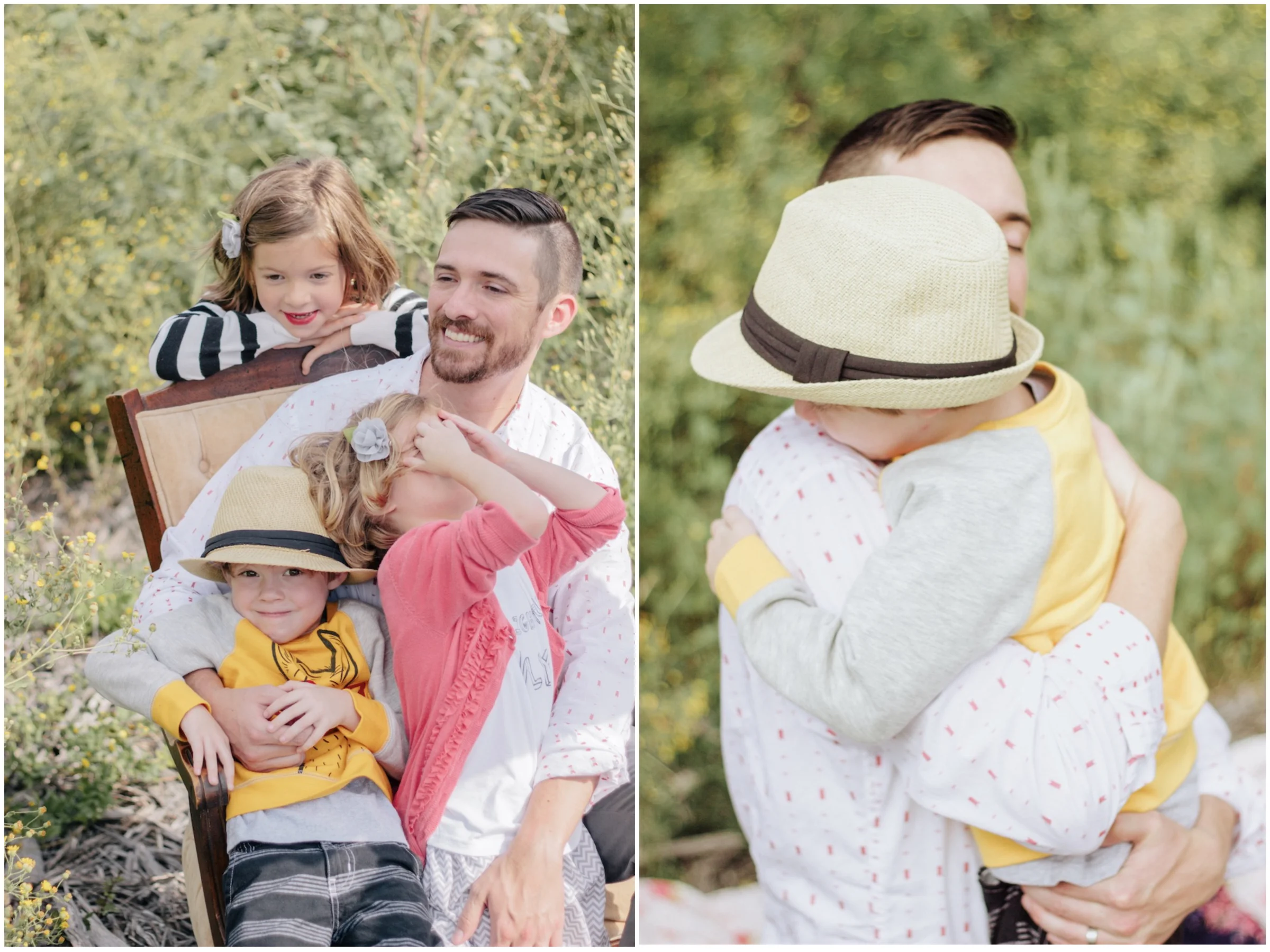 The Tonne Family Photo Session - Summer in Denton, Tx Wildflower Field - Family Photography