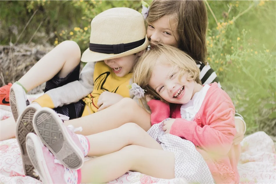 The Tonne Family Photo Session - Summer in Denton, Tx Wildflower Field - Family Photography