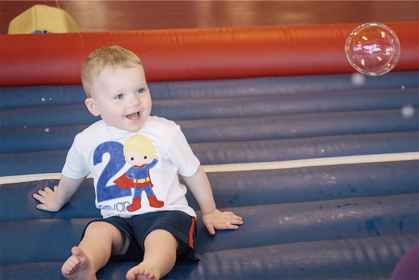 Bryan's SUPER 2nd Birthday Party at the Little Gym in Fort Worth, TX