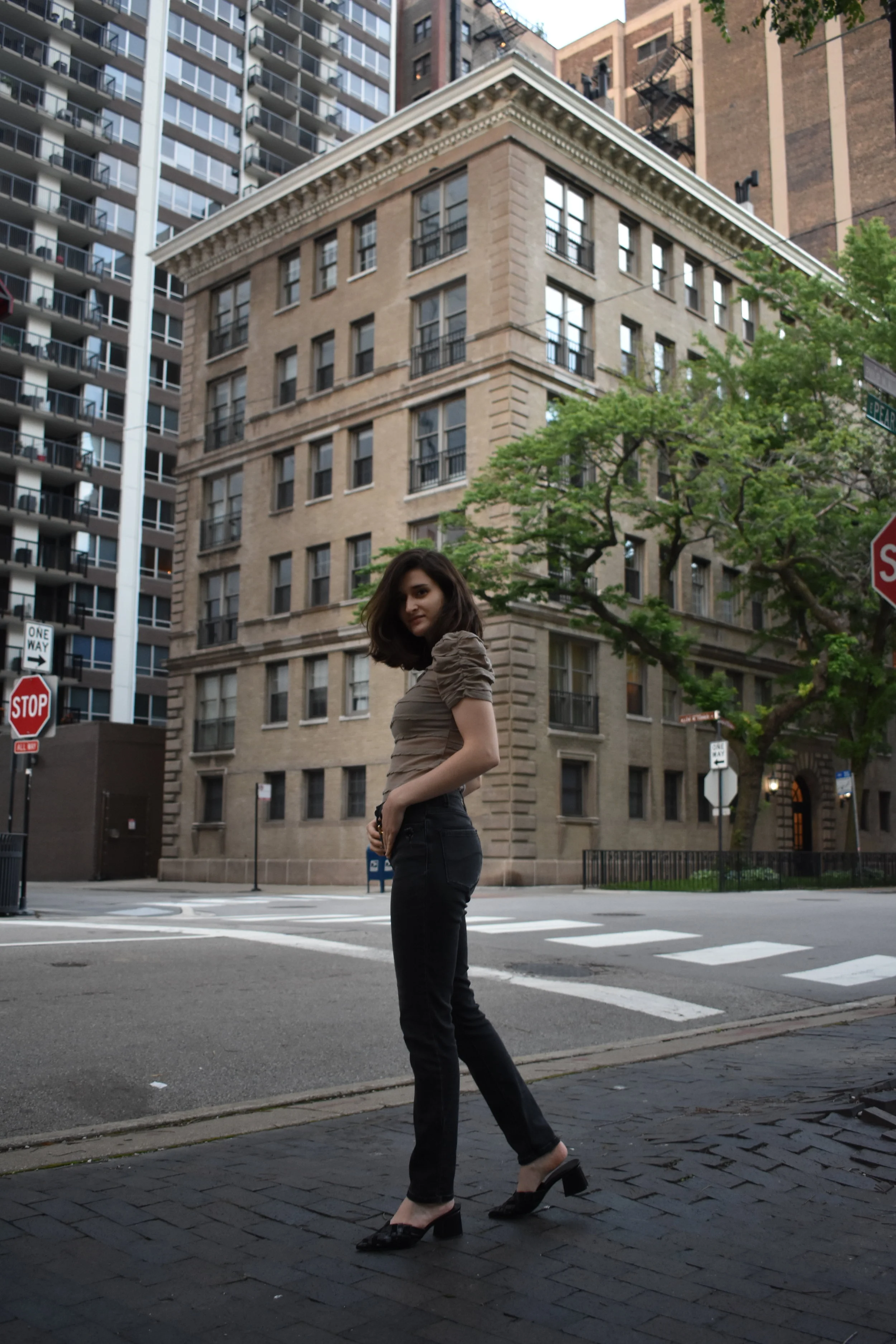 Power Sleeves And Pointed Mules