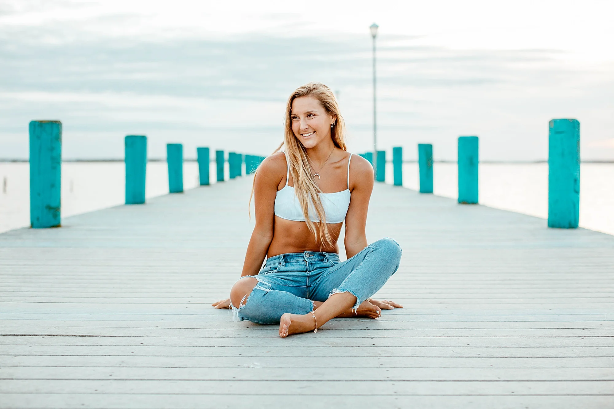 Natural and Bright Seaside Park New Jersey Boho Lifestlyle Beach Portrait Photography by Kelee Bovelle_0041.jpg
