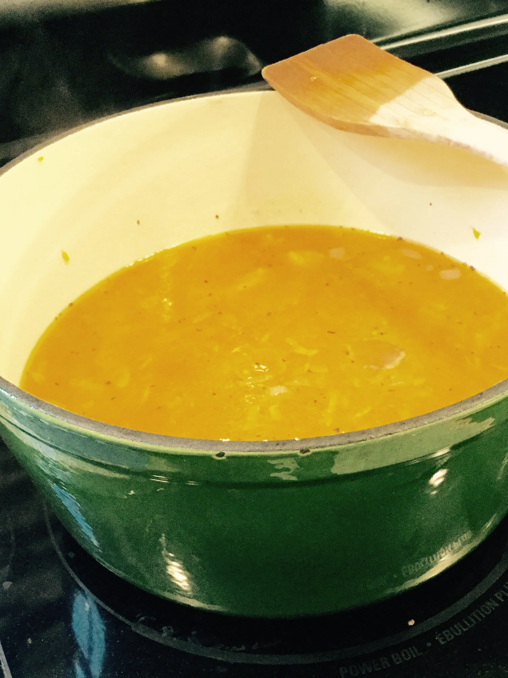 Soup on the stove
