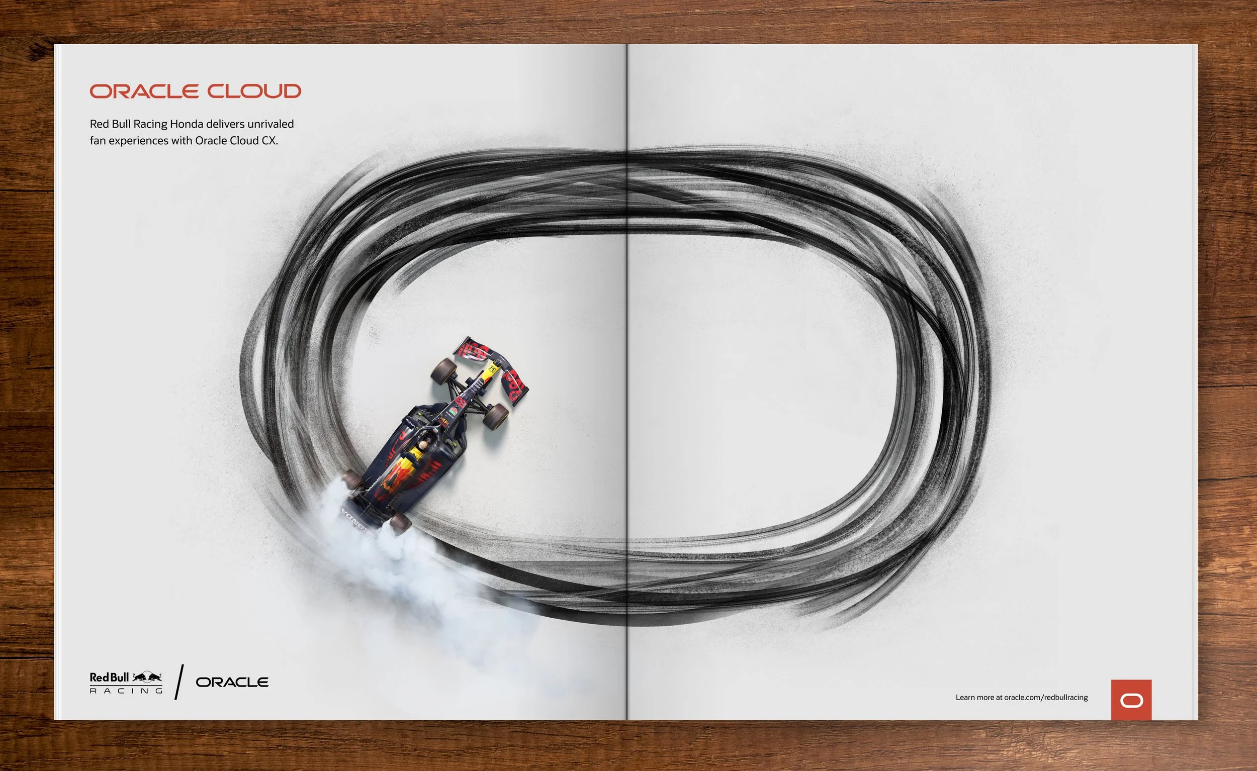 Red Bull Racing print ad