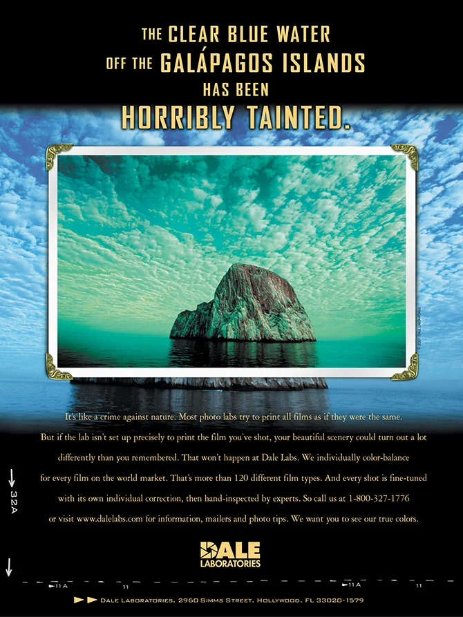 Print campaign for a traditional print lab