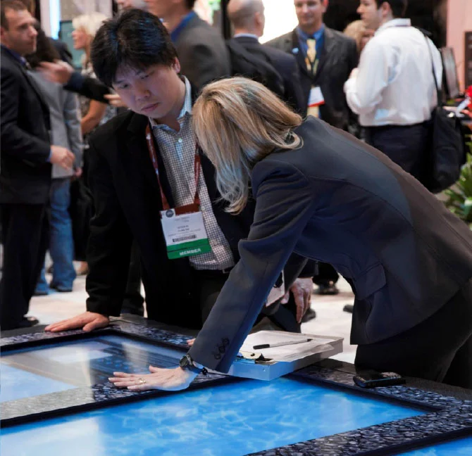 Touchscreen UI design for Biosense 