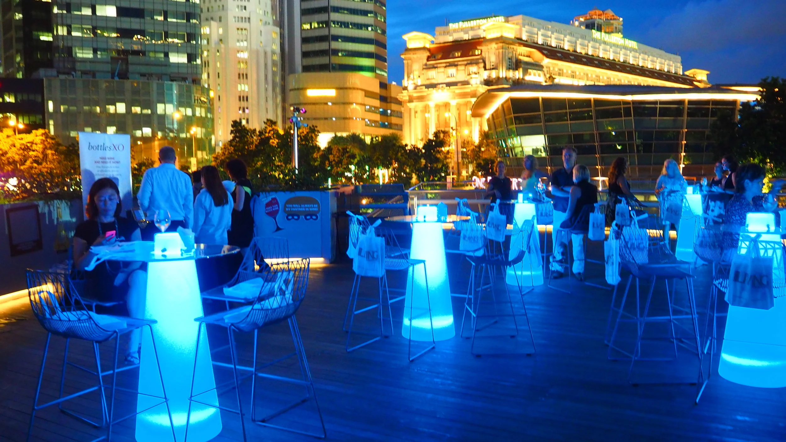 Dark Skies, Tall Buildings, Al Fresco Wine and Magic