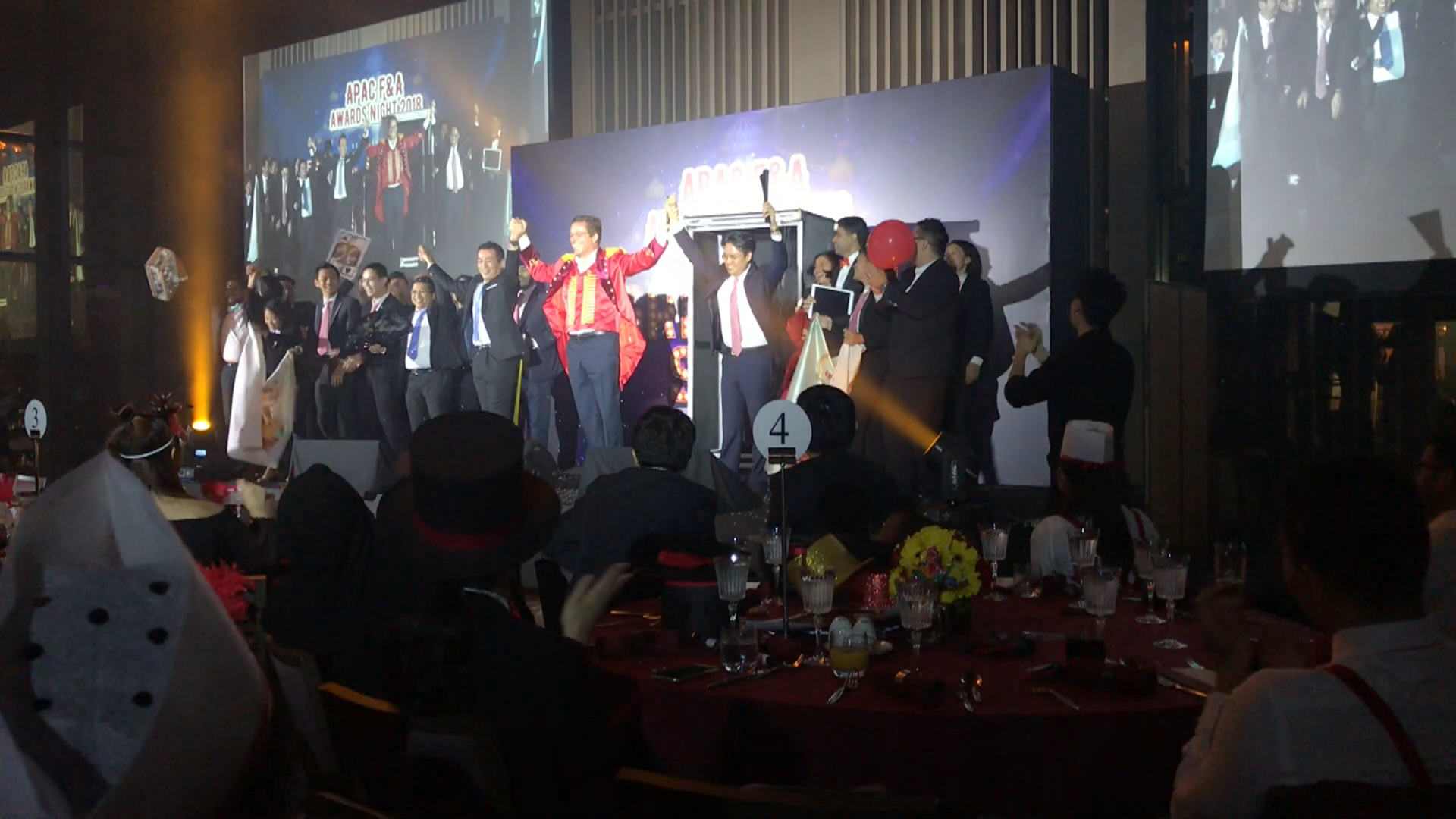 Directing The Greatest Show with P&G Management Team