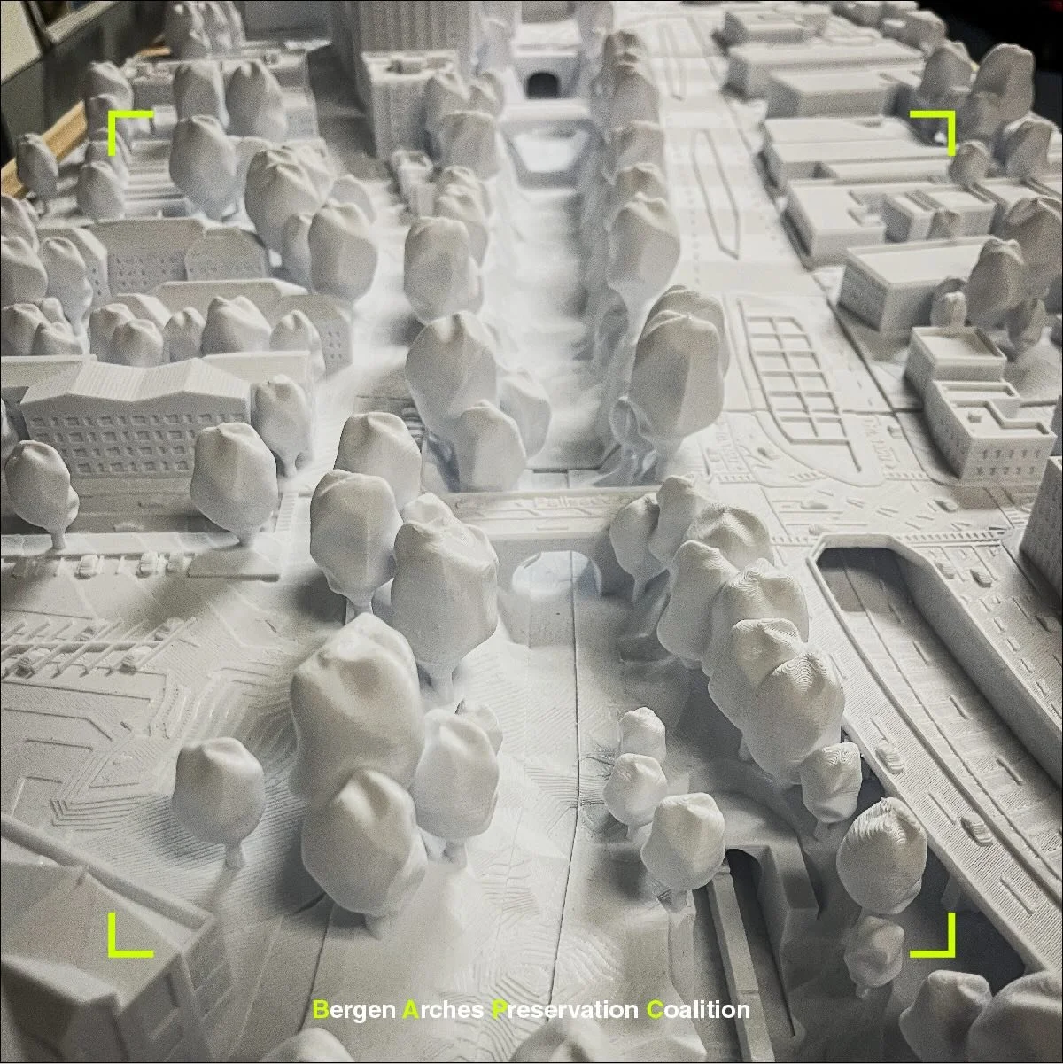 The Bergen Arches in 3D.

This detailed 3D printed model of the Bergen Arches was created by Vincent Marchetto in collaboration with students from @njitsoa. It offers a new way to visualize the scale, history, and potential of this remarkable histori