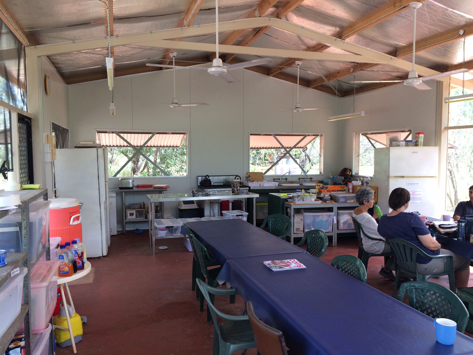 The new-look shadehouse has kept most of its historic charm, but is now a much more comfortable space for our guests and staff during hot weather.