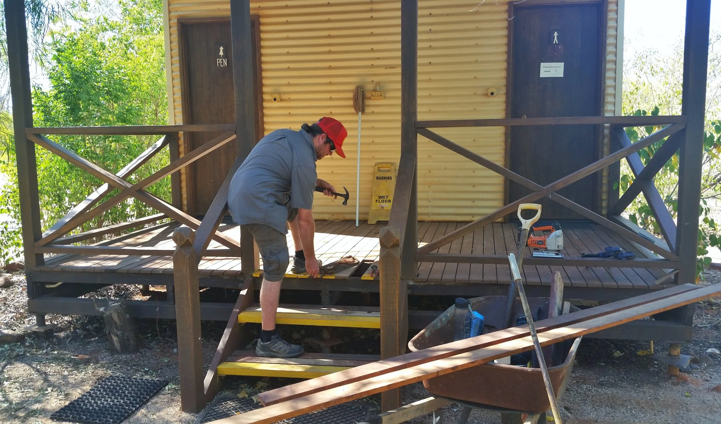 All in a day's work: a campground host's perspective