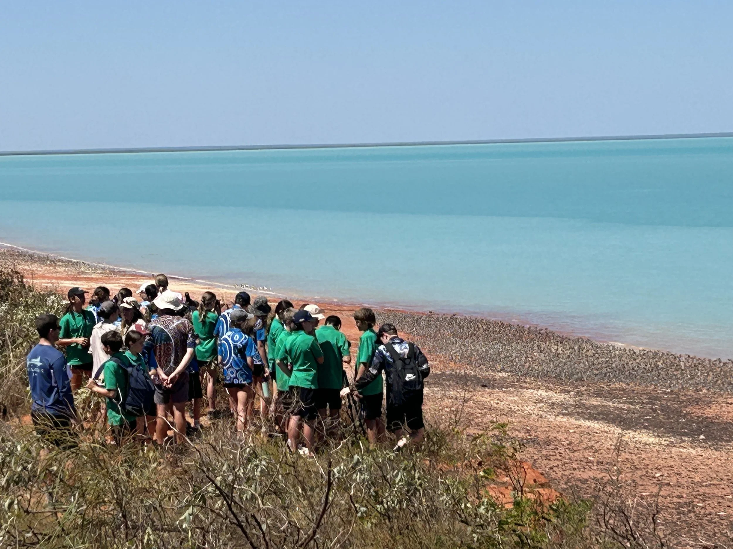 Bringing Roebuck Bay into Broome Schools and Students to visit the Bay! 