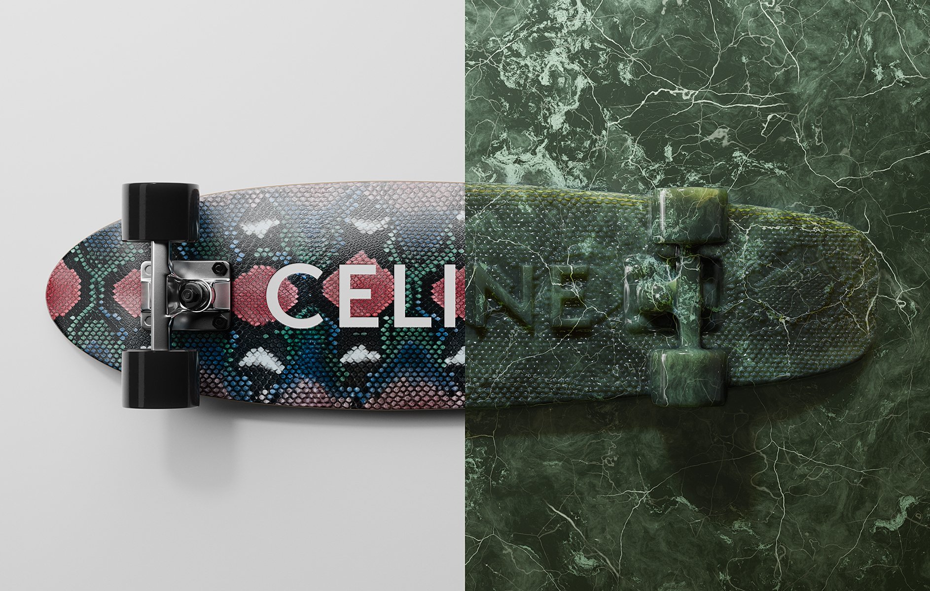  3D: 
&nbsp;&nbsp;&nbsp;&nbsp;&nbsp;
d.v.n.a ©
&nbsp;&nbsp;&nbsp;&nbsp;&nbsp;&nbsp;&nbsp;&nbsp;&nbsp;&nbsp;
 MAGAZINE: 
&nbsp;&nbsp;&nbsp;&nbsp;&nbsp;
Boycott