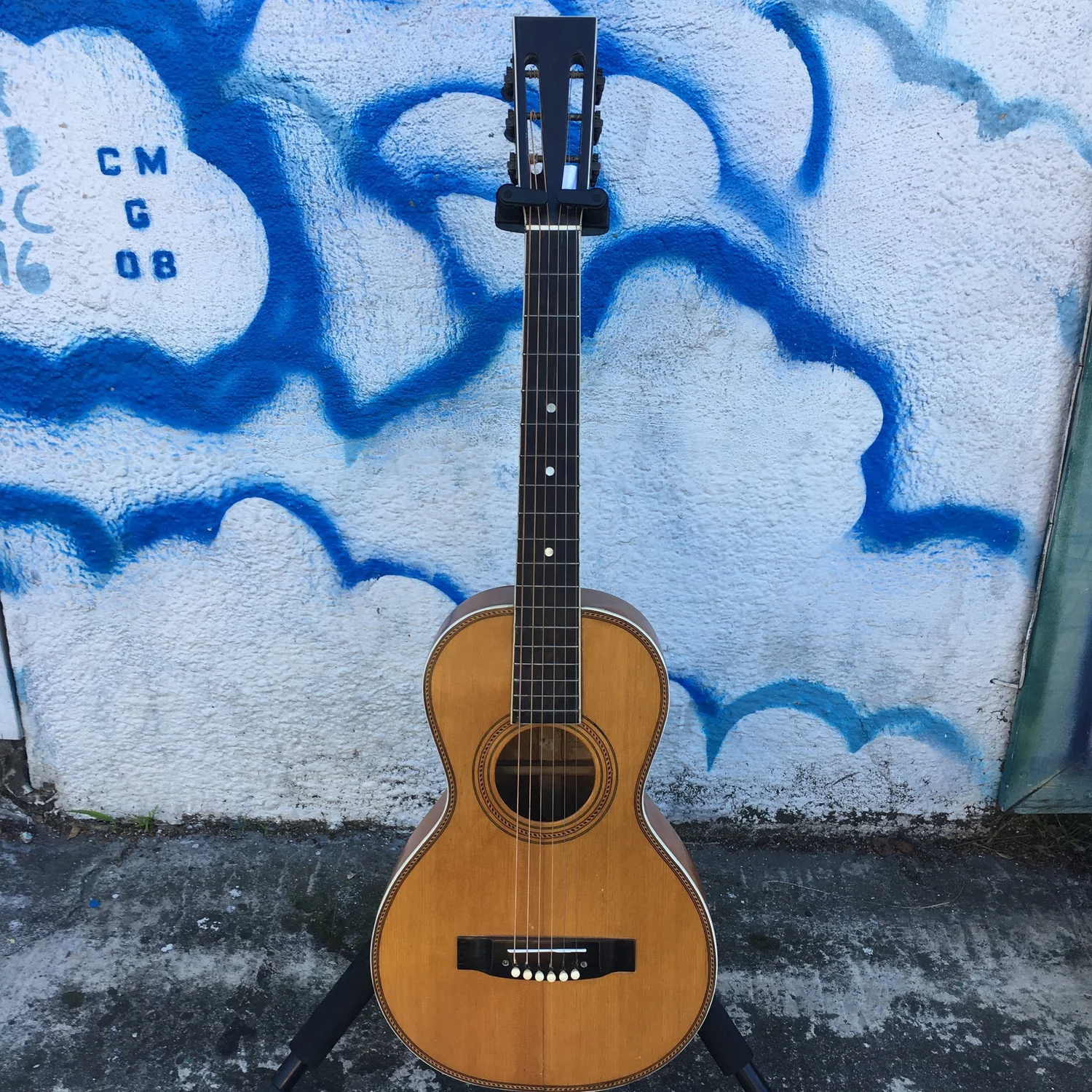 1910 Parlor Guitar — FatDog's Subway Guitars