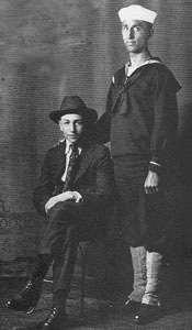 Walt and Roy, 1917