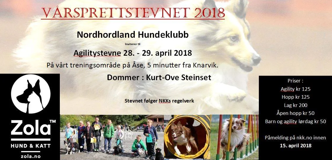 Vårsprettstevnet 28 - 29 april 2018