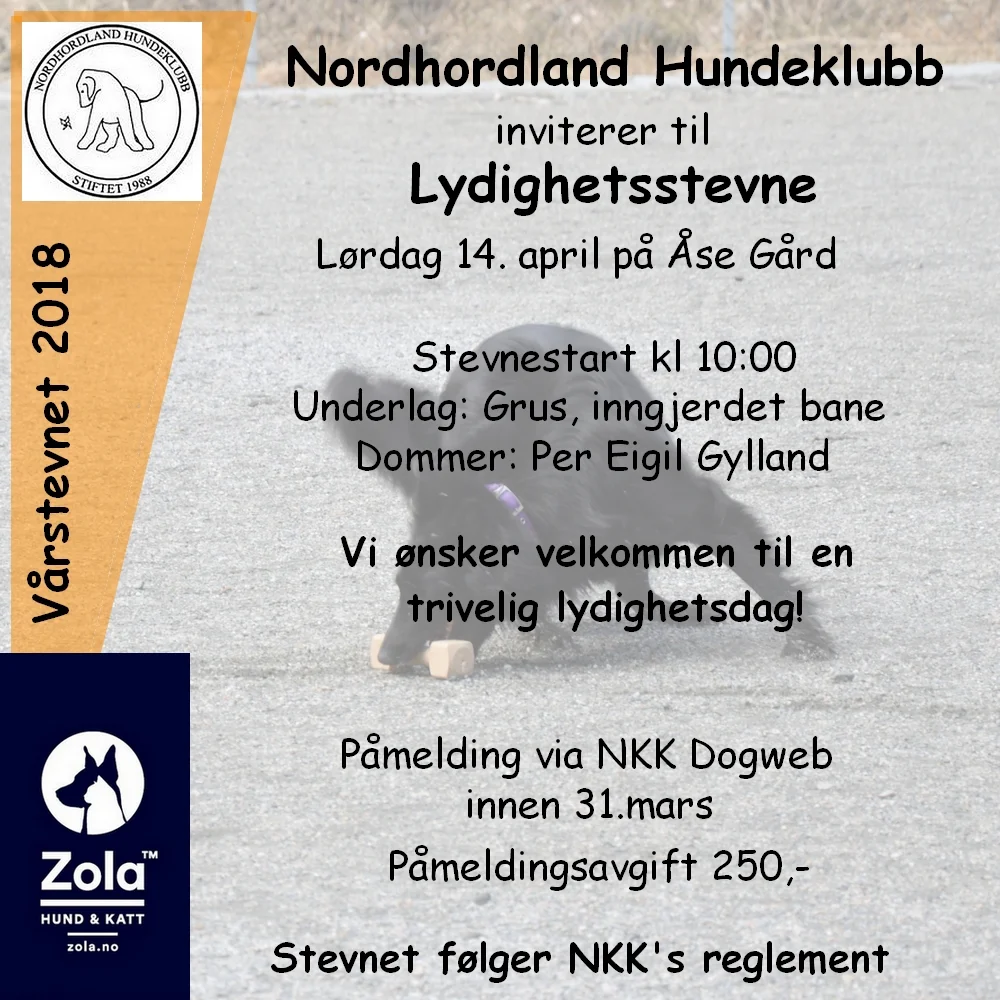 LYDIGHETSSTEVNE 15 APRIL