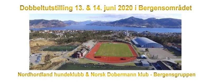 Dobbel utstilling Knarvik Stadion- Avlyst