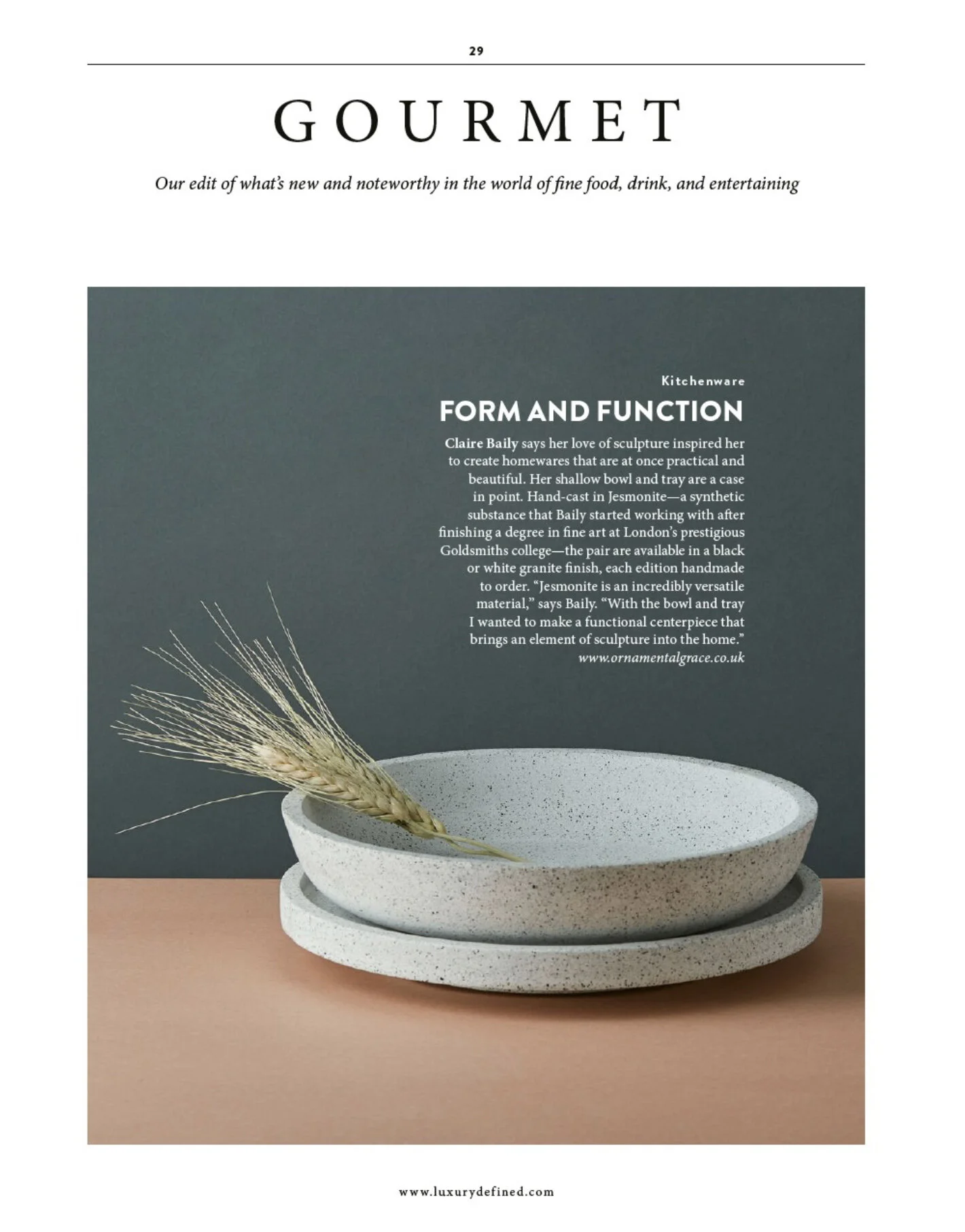 Christies International Real Estate Magazine The Art & Design Issue, Oct - Dec 18