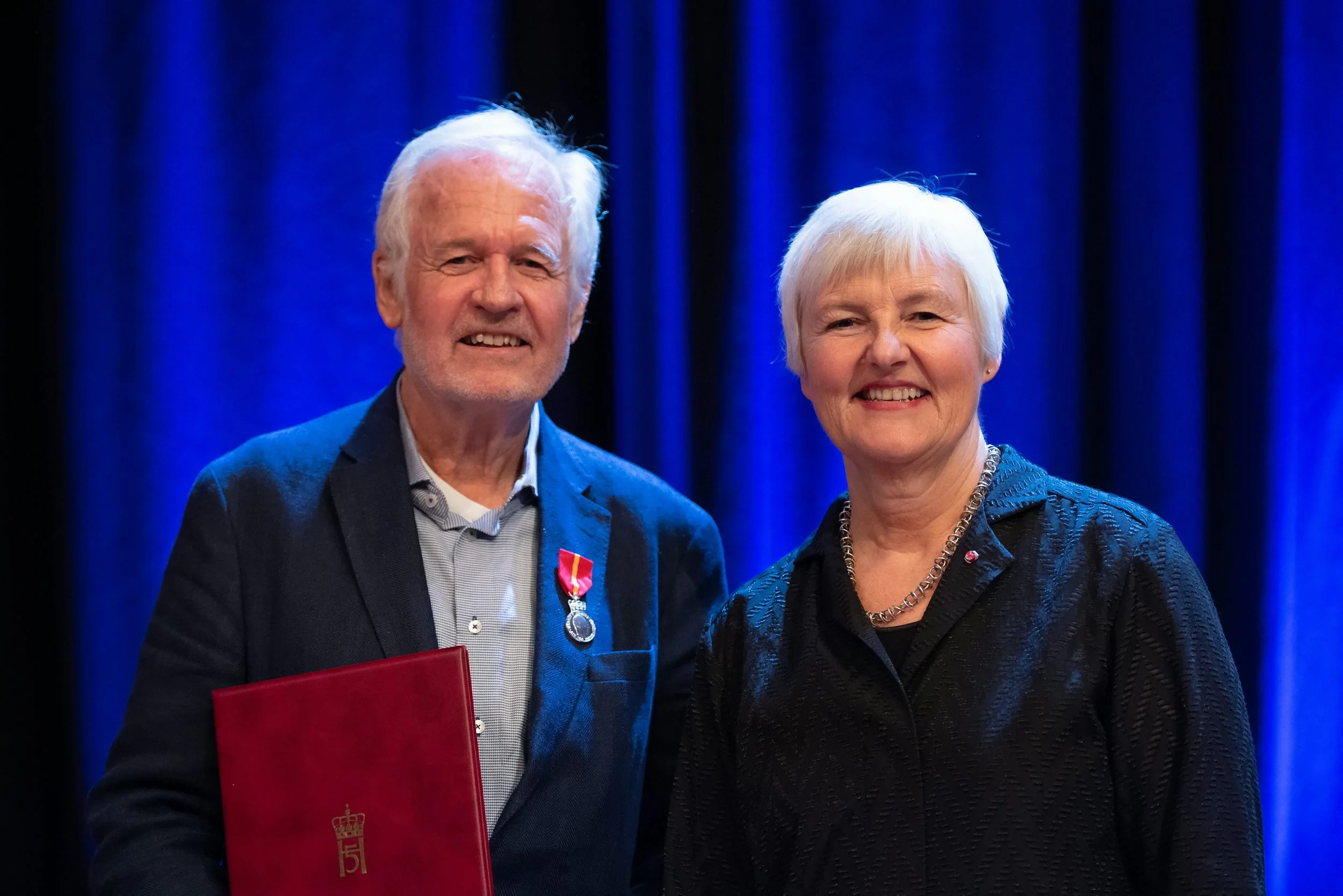Kongens fortjenestemedalje til Even Ruud