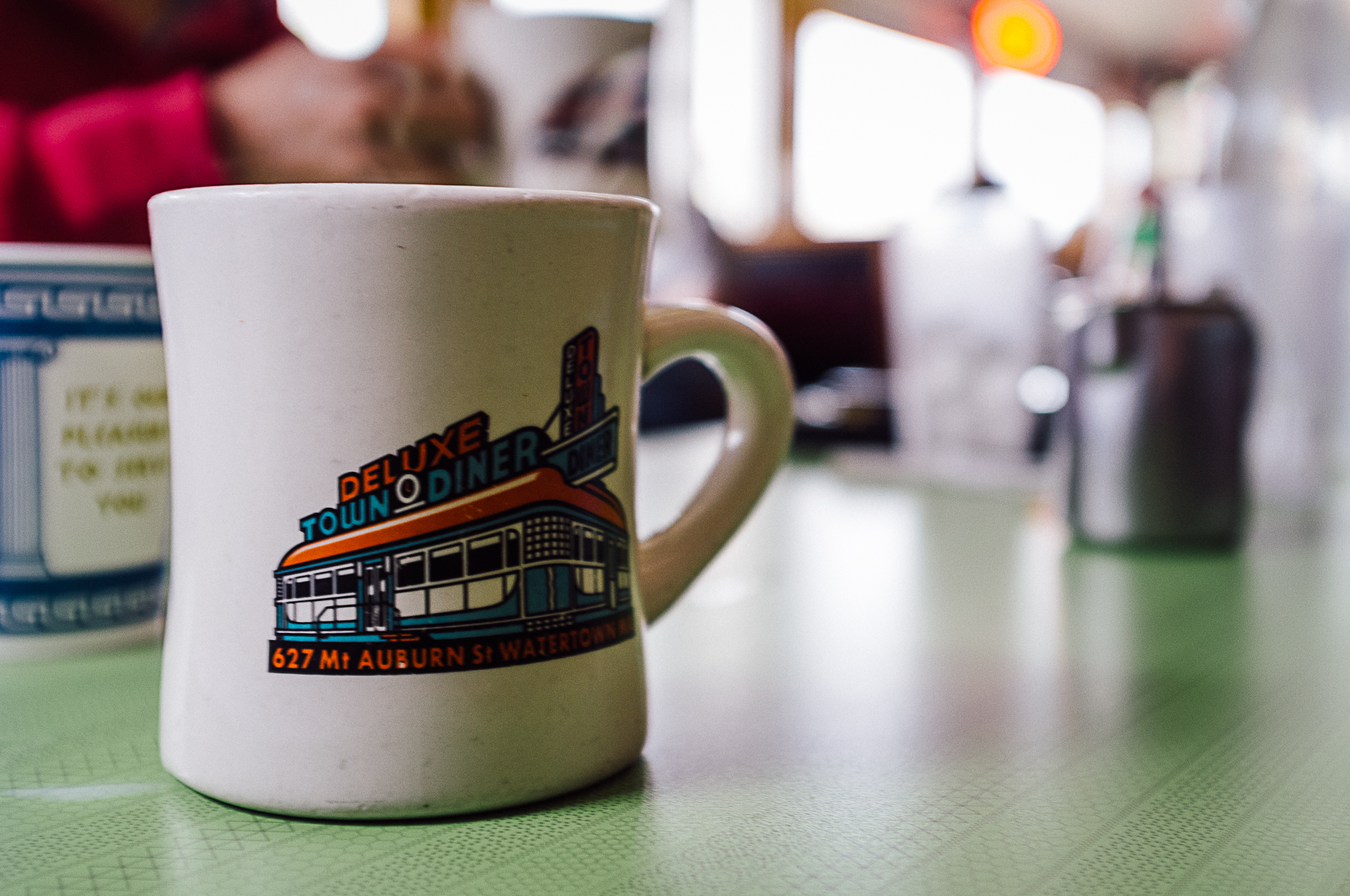 Sad but true - the food here is amazing, but the coffee stinks. The mug is awesome though!