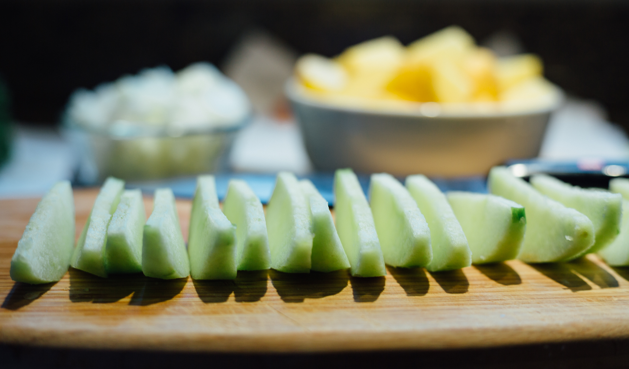 Prep work is the most tedious part of cooking, but it's the part I love the most. Yes it takes time, but it's the only part in the cooking process when you are really taking care of, and appreciating each ingredient. 