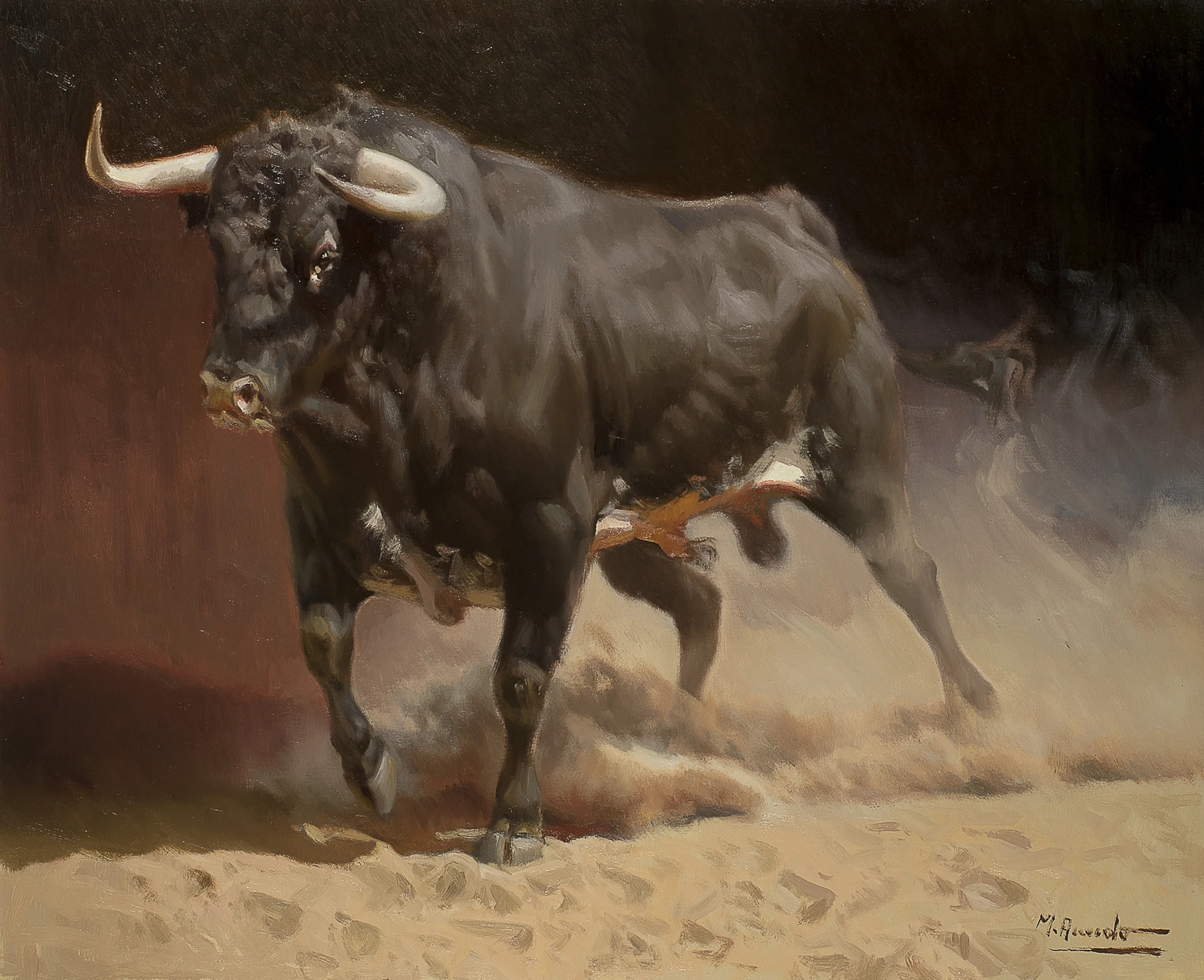 O_DE_CORRAL_EN_CORRAL_81x100_TOROS_2015.jpg