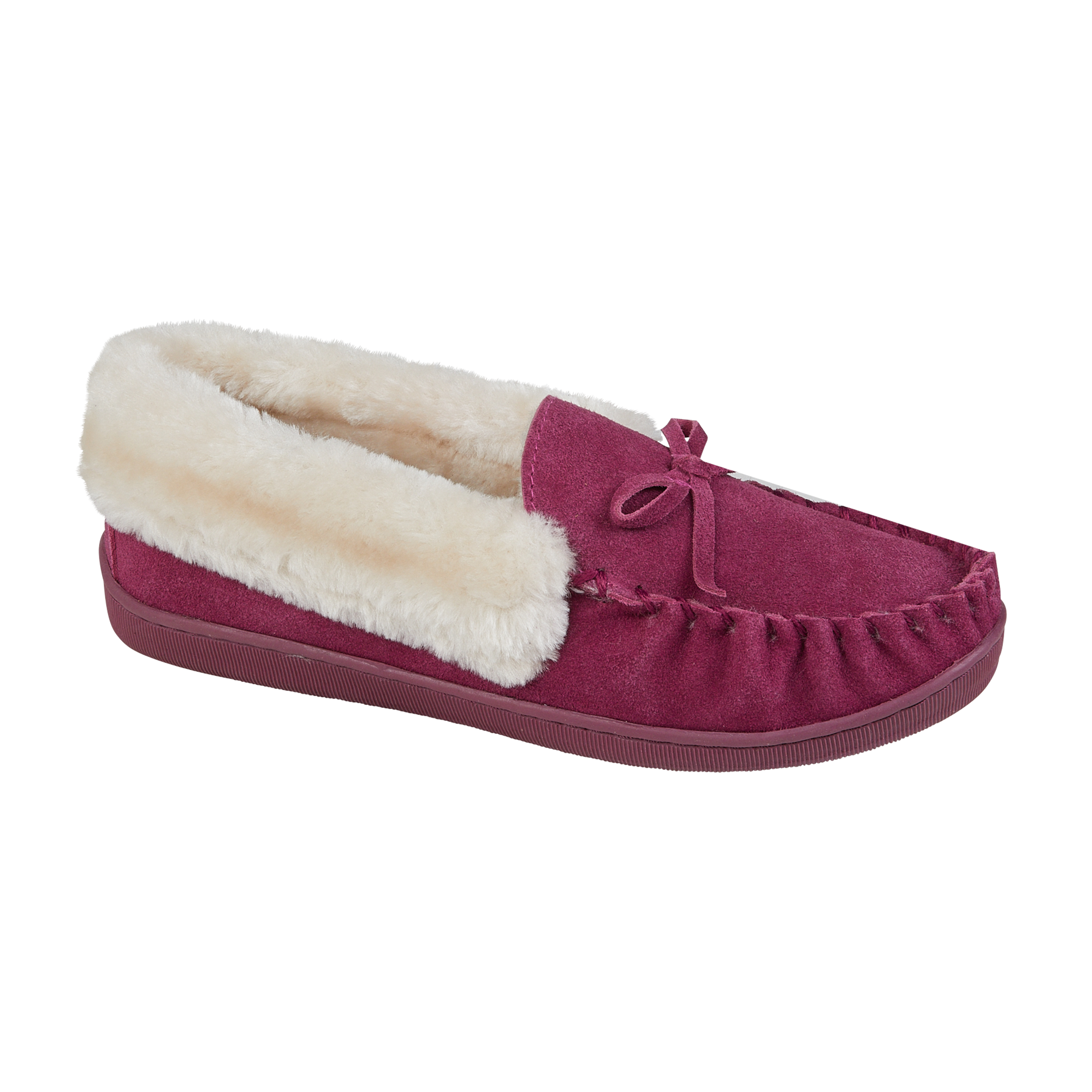 Mirak Ladies slip on full slippers Style Simone Colour Burg Size UK 7 New no box 