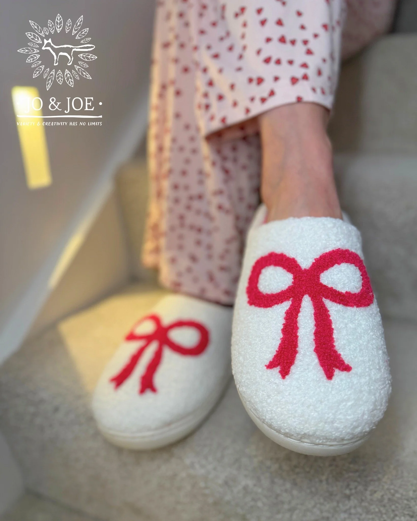 Coming soon...🎀

Who's excited to see our brand new selection of slippers, launching very soon!🙋&zwj;♀️🙋

Here's a sneak peak at the new bow mule style slippers we will be launching soon. Perfect for gifting this Christmas 🎁