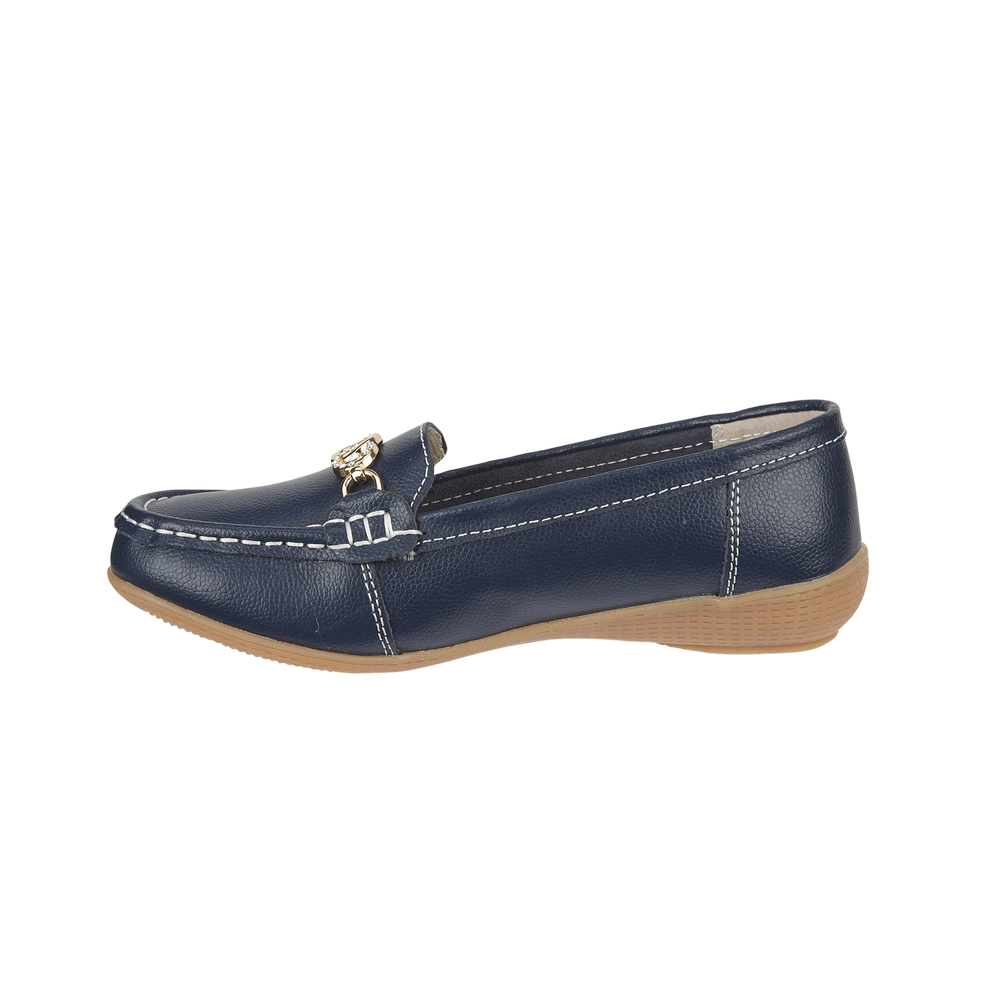 royal blue blue colour loafers