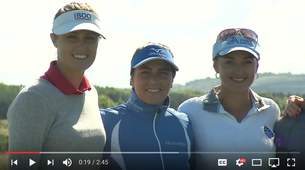 Europe vs USA Links course challenge | Aberdeen Asset Management Ladies Scottish Open (Youtube)