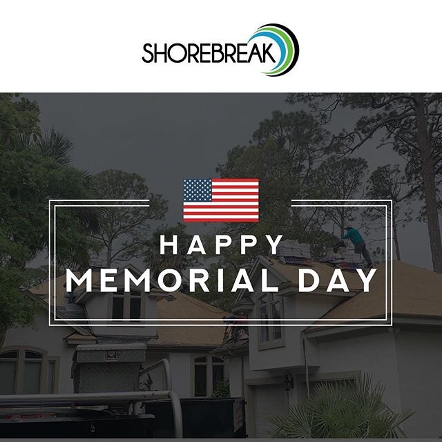 Happy Memorial Day from the Shorebreak team. 🇺🇸 We are so grateful for the amazing men &amp; women who serve our country! 💙