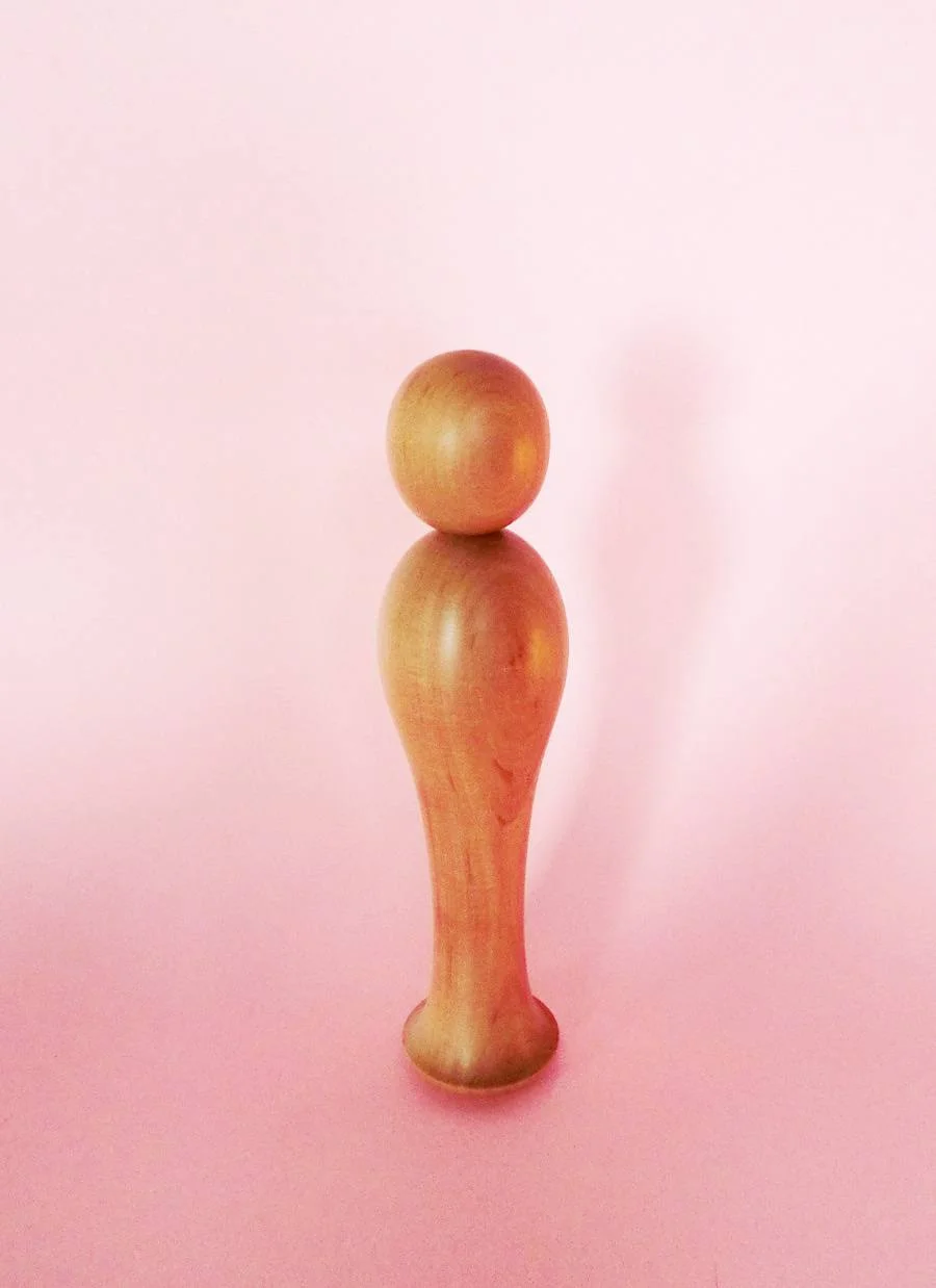 Nanbu style kokeshi doll, vintage