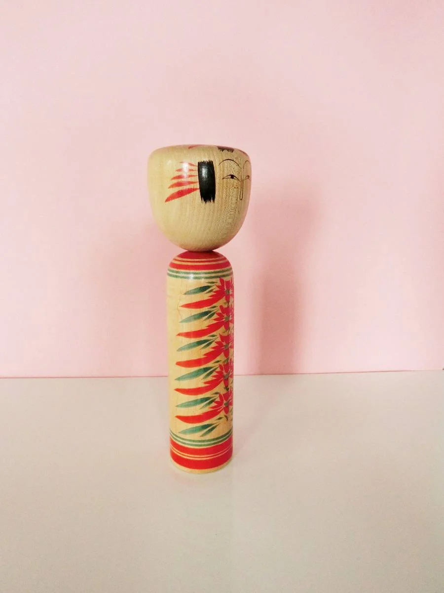 Ishiyama Kazuo kokeshi doll (Zao strain)