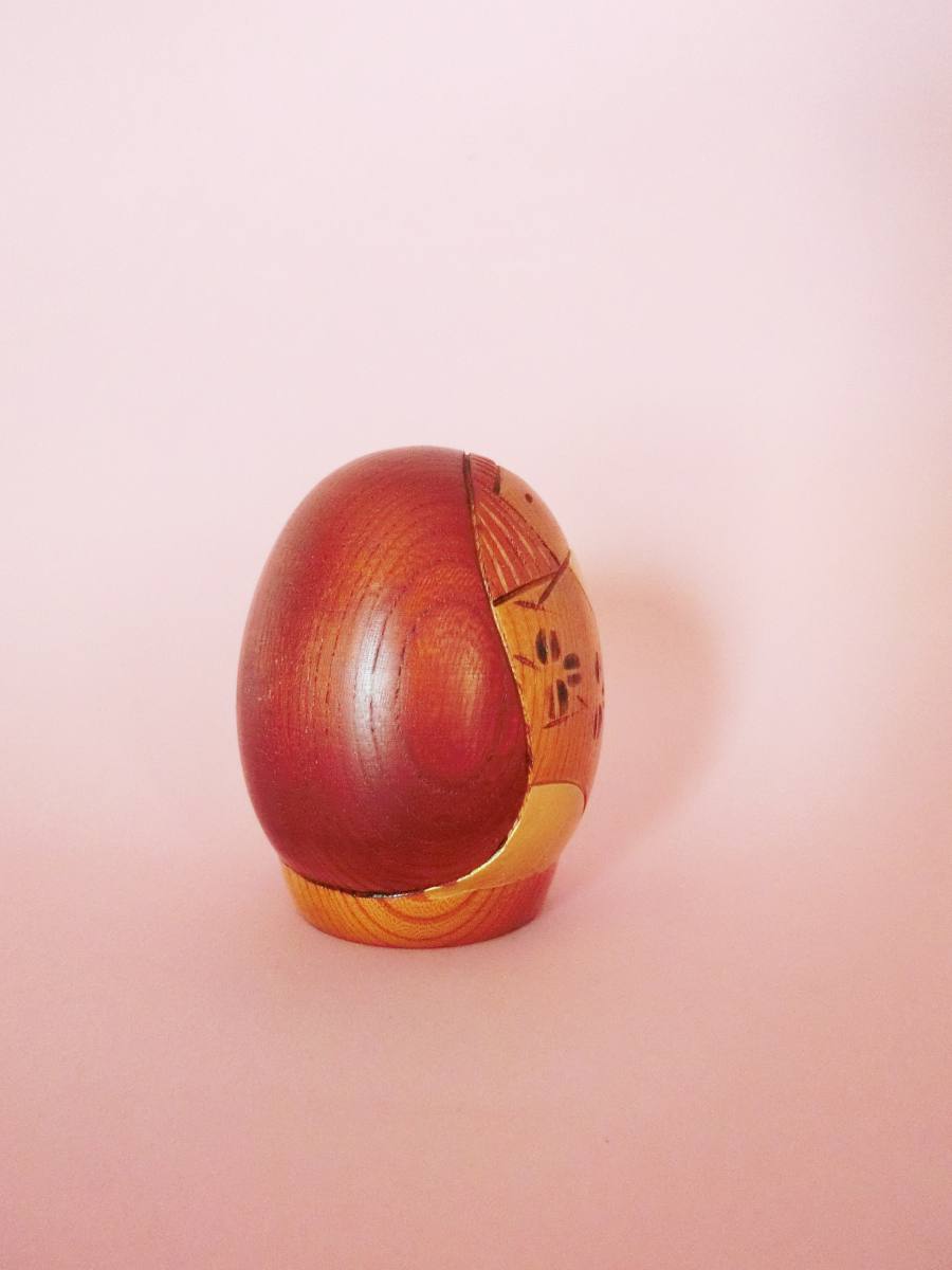 Creative kokeshi doll with many details