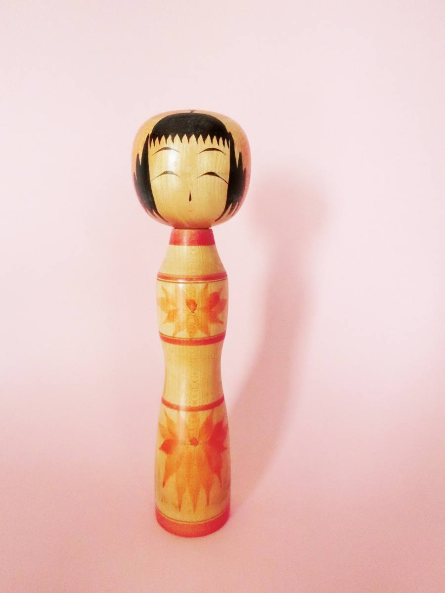 Rare Naruko kokeshi doll by Takase Tokio
