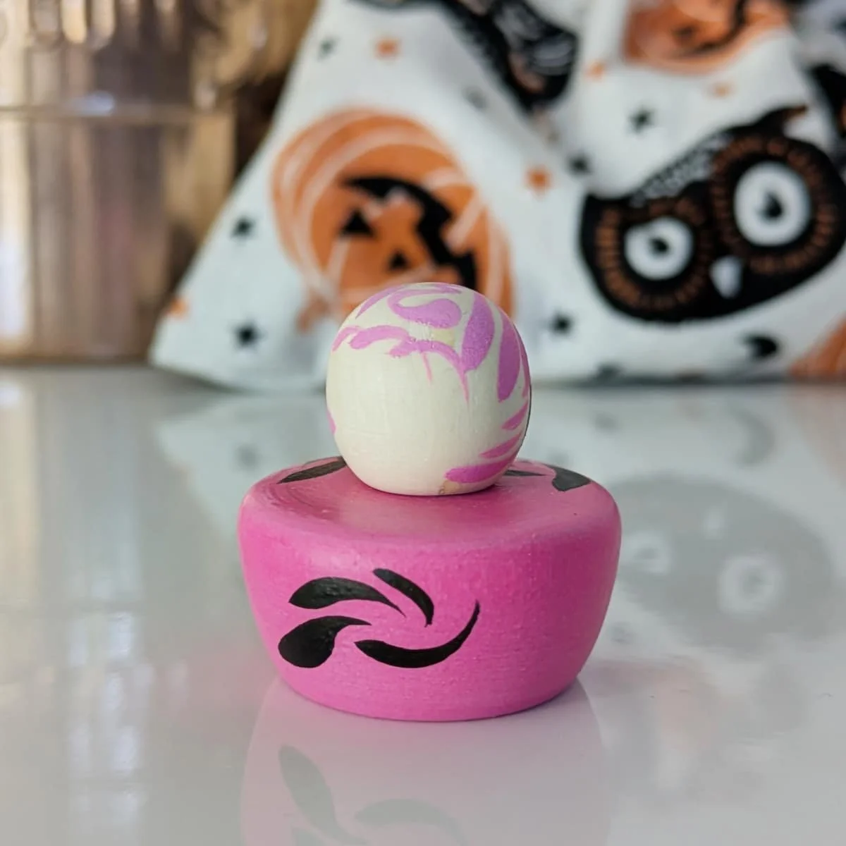 Mini kokeshi d'Halloween par Wagatsuma Noboru