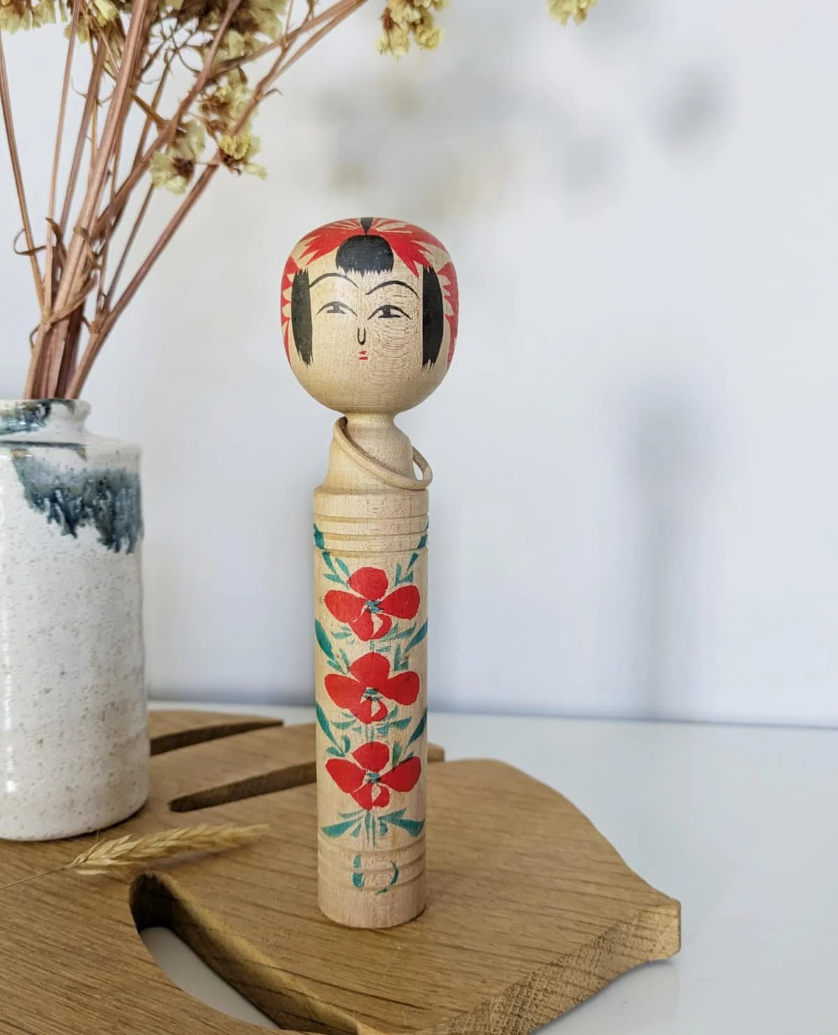 Kokeshi Yamagata avec anneau, de Kamio Keizaburo - 53