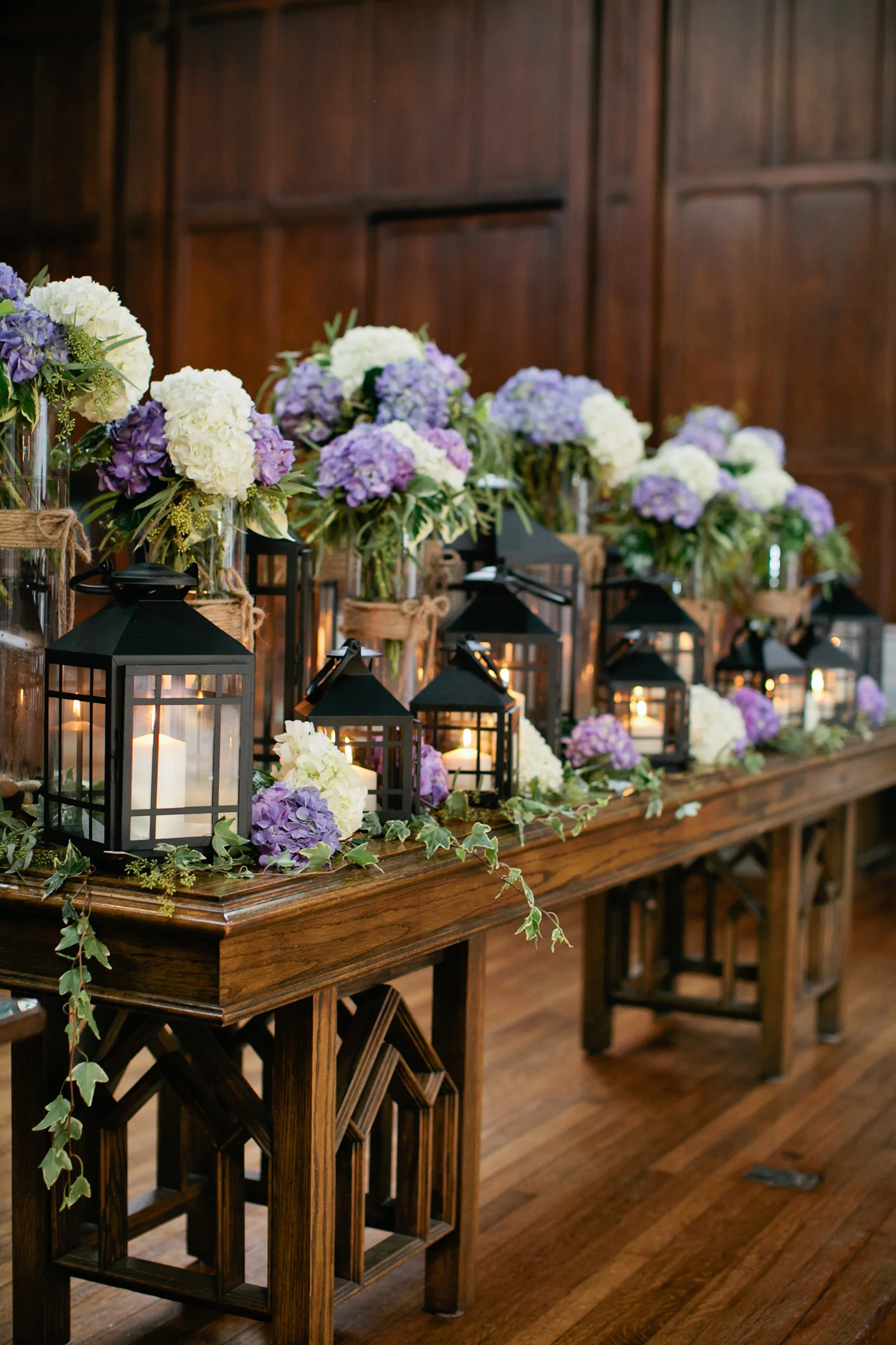 fetenashville.com | Schermerhorn Symphony Center Wedding | Luxury Weddings and Events Designed by Fete Nashville | Photographed by Kristyn Hogan and Erin Lee | best wedding planner nashville | purple and white wedding | silver wedding | nashville wedding planner | hydrangea wedding bouquet | Vera Wang wedding dress | luxury wedding planner | celebrity wedding planner | monogram invitations | white calligraphy | Scarritt Bennett | Wightman Chapel