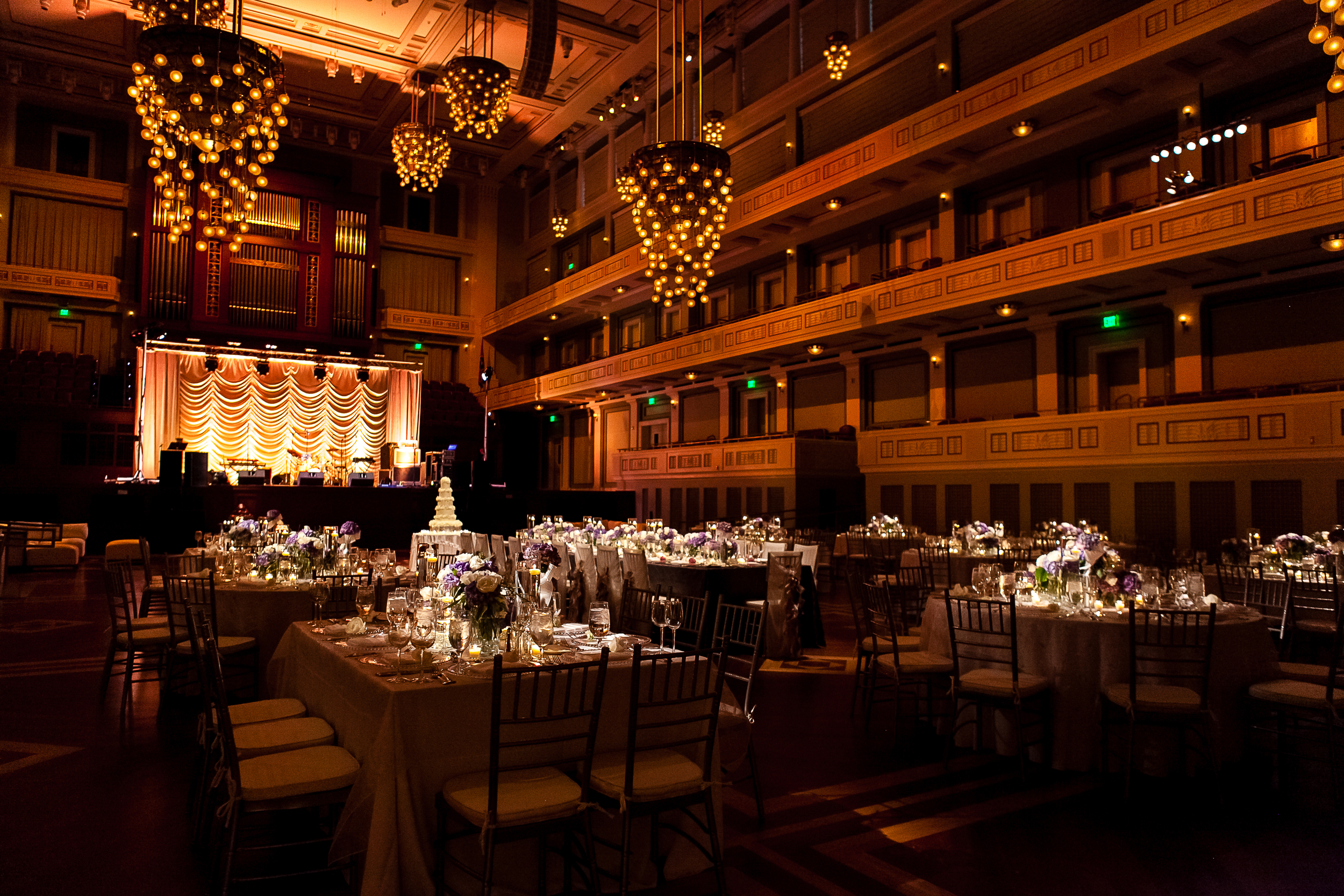 fetenashville.com | Schermerhorn Symphony Center Wedding | Luxury Weddings and Events Designed by Fete Nashville | Photographed by Kristyn Hogan and Erin Lee | best wedding planner nashville | purple and white wedding | silver wedding | nashville wedding planner | hydrangea wedding bouquet | Vera Wang wedding dress | luxury wedding planner | celebrity wedding planner | monogram invitations | white calligraphy | Scarritt Bennett | Wightman Chapel