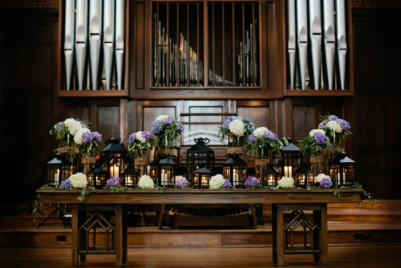 fetenashville.com | Schermerhorn Symphony Center Wedding | Luxury Weddings and Events Designed by Fete Nashville | Photographed by Kristyn Hogan and Erin Lee | best wedding planner nashville | purple and white wedding | silver wedding | nashville wedding planner | hydrangea wedding bouquet | Vera Wang wedding dress | luxury wedding planner | celebrity wedding planner | monogram invitations | white calligraphy | scarritt bennett | wightman chapel