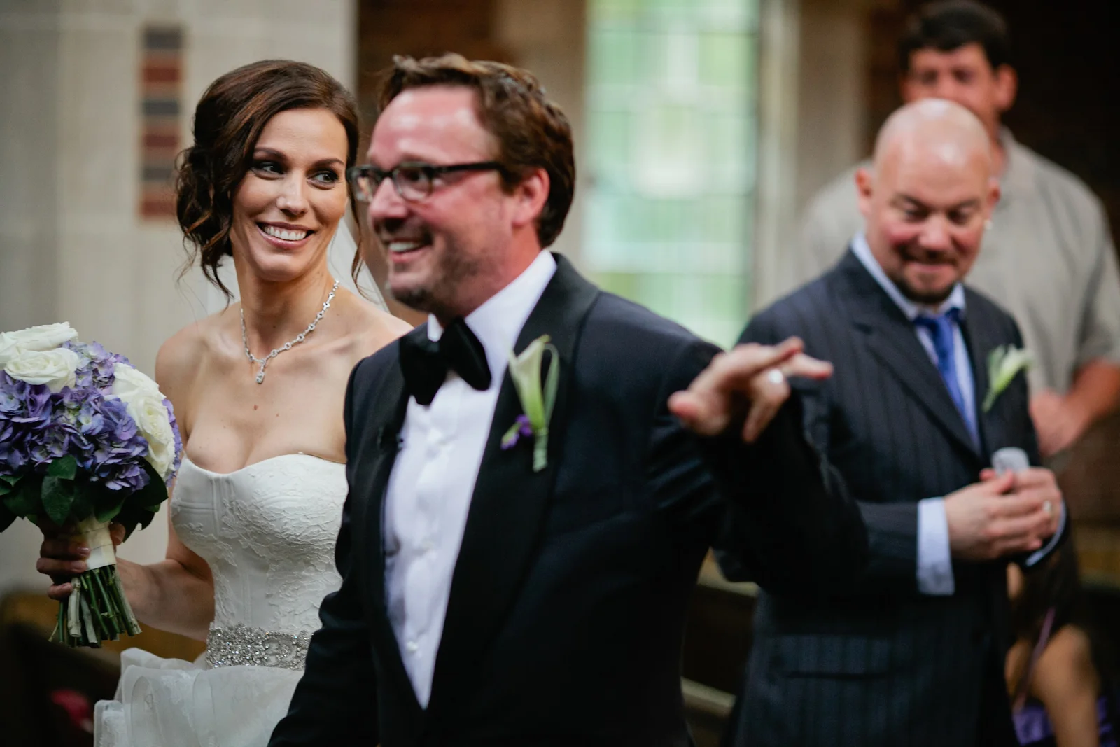 fetenashville.com | Schermerhorn Symphony Center Wedding | Luxury Weddings and Events Designed by Fete Nashville | Photographed by Kristyn Hogan and Erin Lee | best wedding planner nashville | purple and white wedding | silver wedding | nashville wedding planner | hydrangea wedding bouquet | Vera Wang wedding dress | luxury wedding planner | celebrity wedding planner | monogram invitations | white calligraphy | Scarritt Bennett | Wightman Chapel