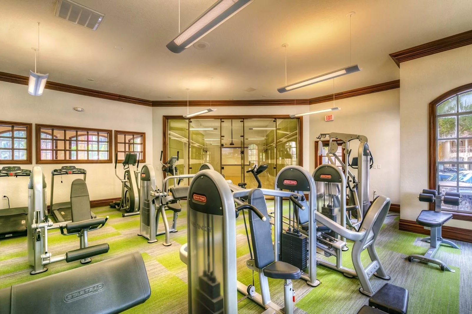 Fitness Center — Fitness-on-Demand Room