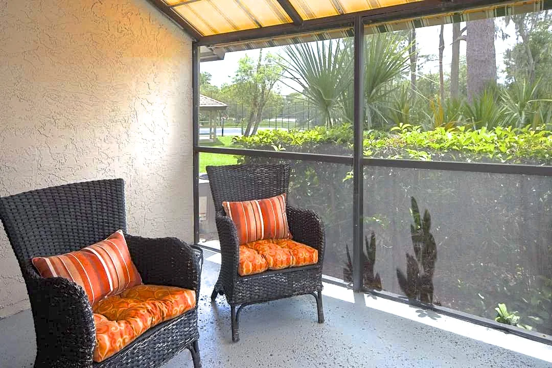 Screened patio