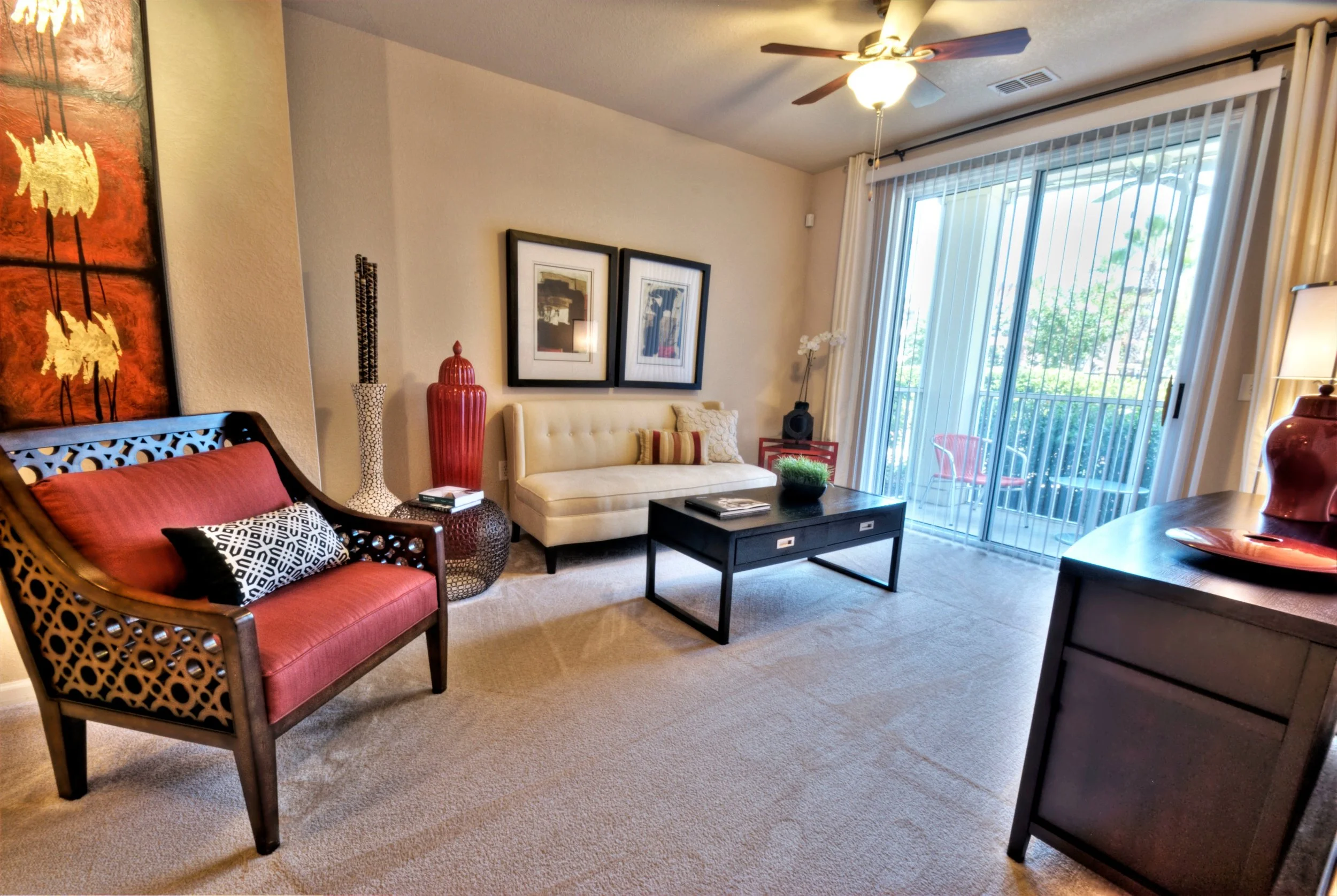 Living room - typical apartment