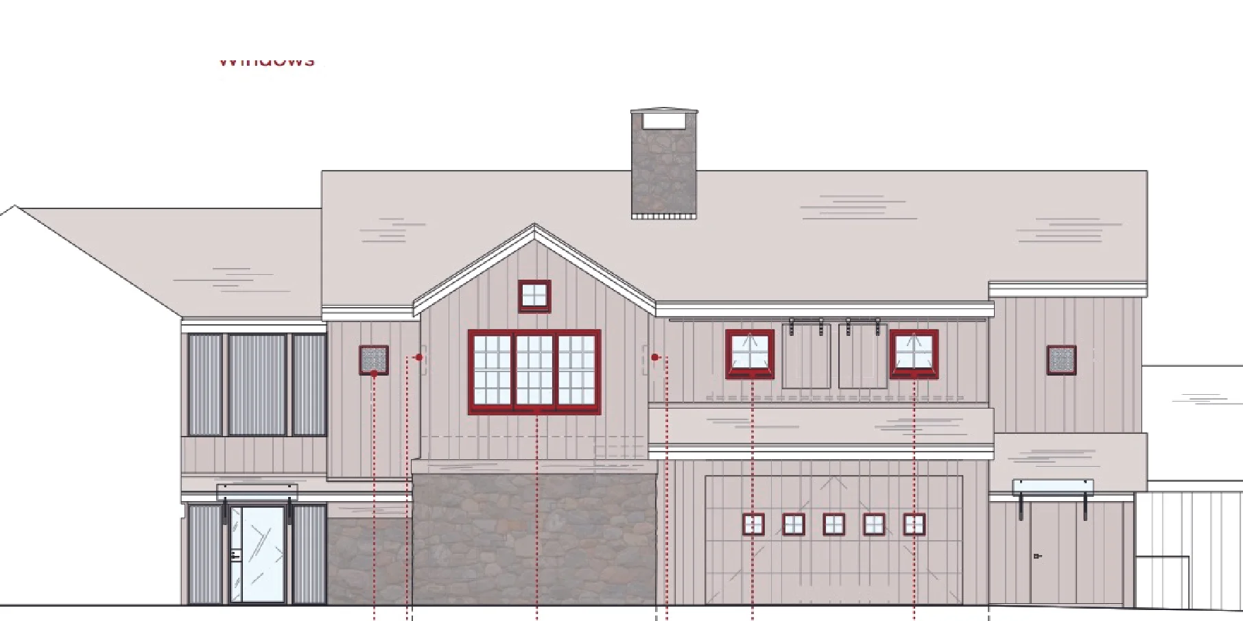 The actual structure,