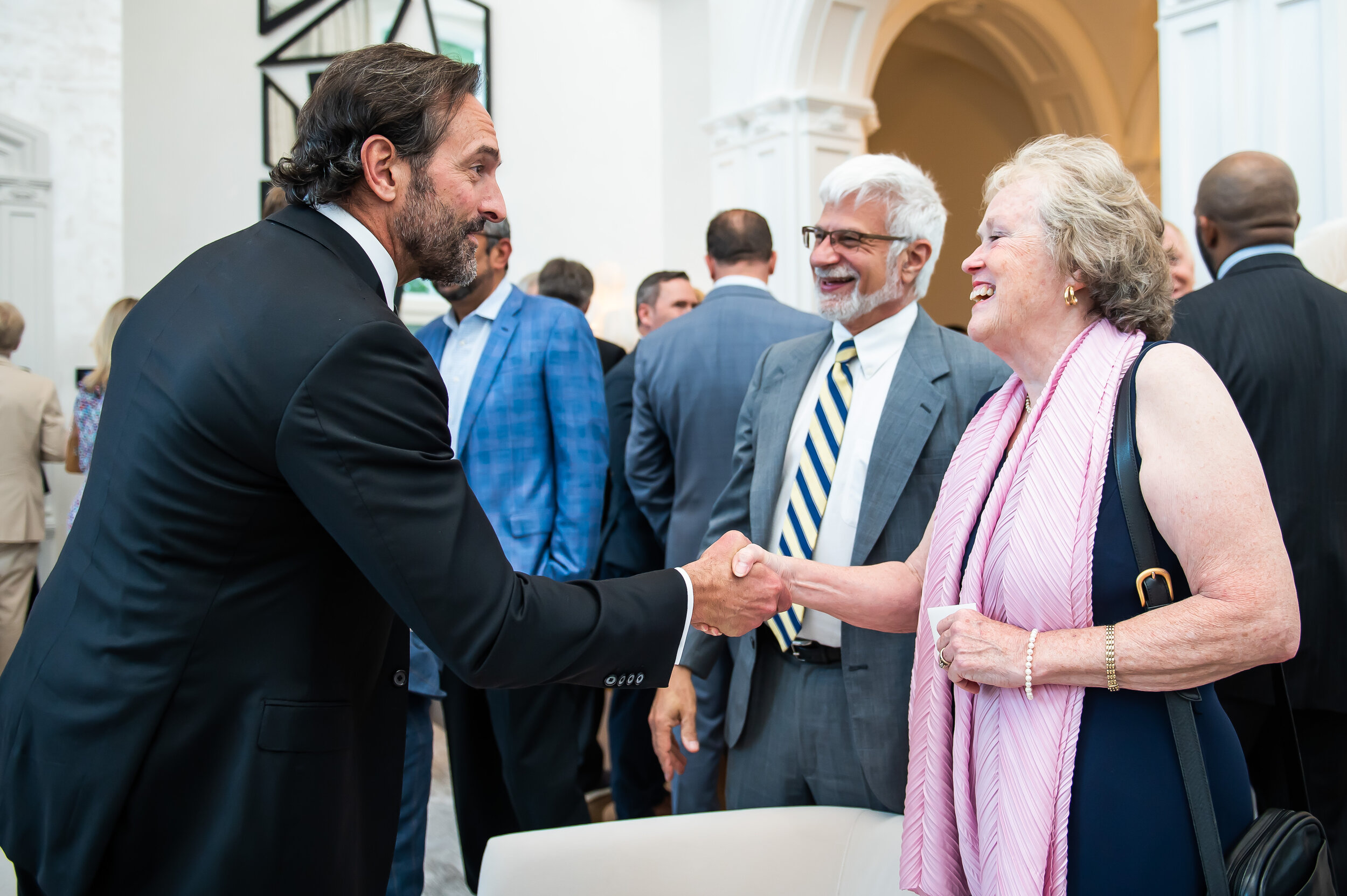 Ambassador Roger Carstens, Robert and Brenda Destro