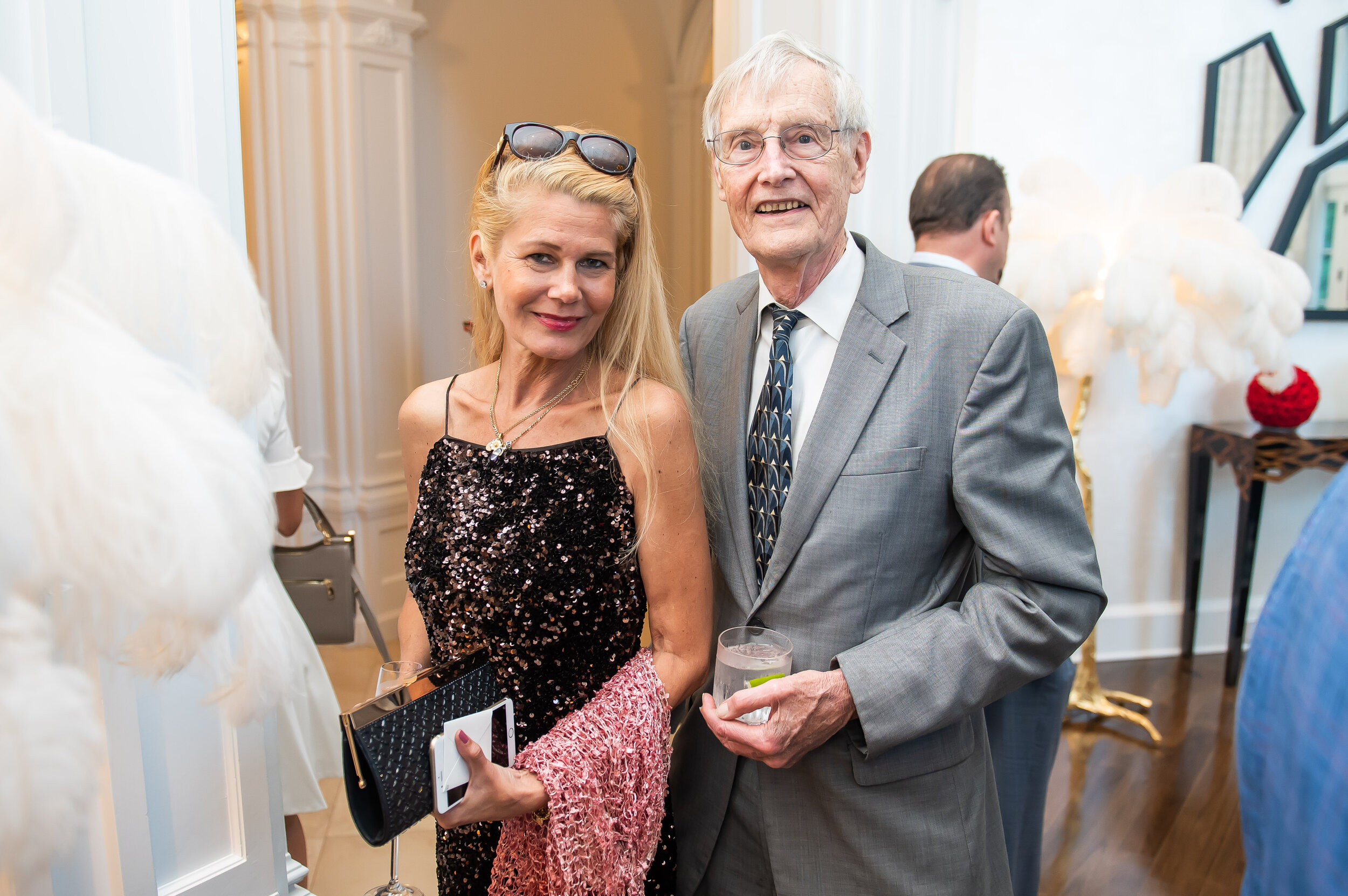 Gudrun Giddings and Dr. Robert DuPont