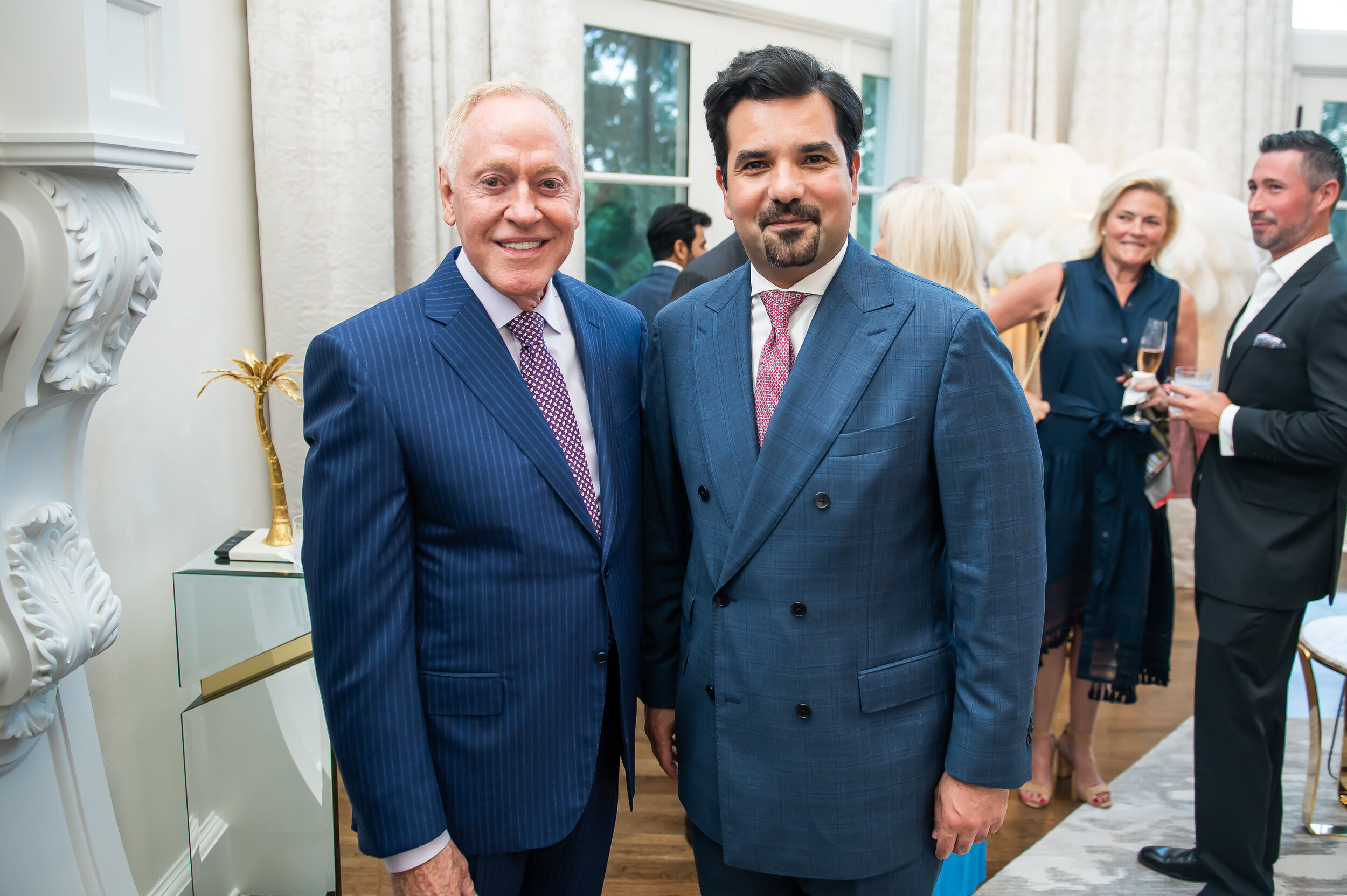 Chef Patrick O'Connell and Ambassador Al-Thani