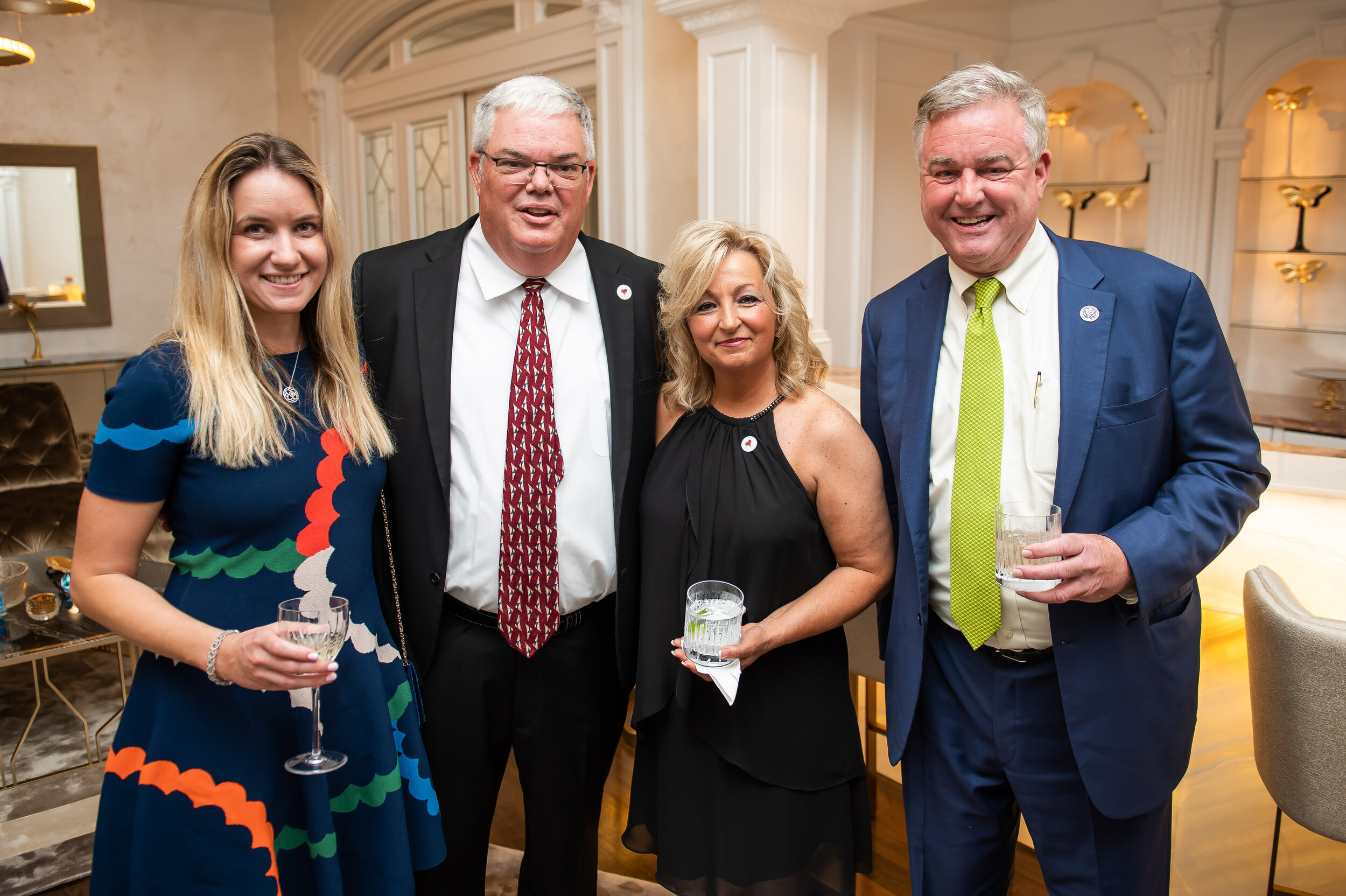 Michelle Trone, Kevin and Dana Simmers, and Congressman David Trone